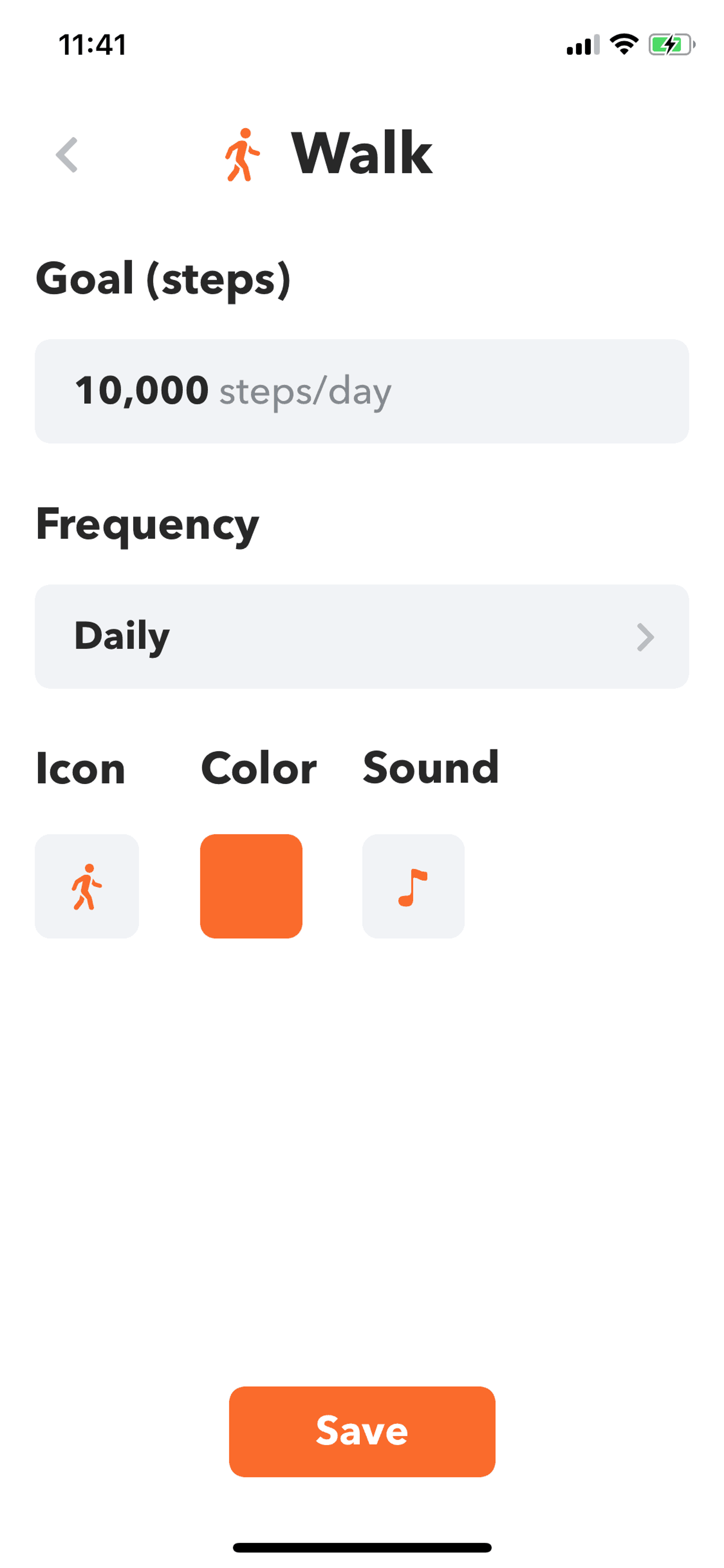 HabitMinder iOS Health & Fitness interface screenshot 15