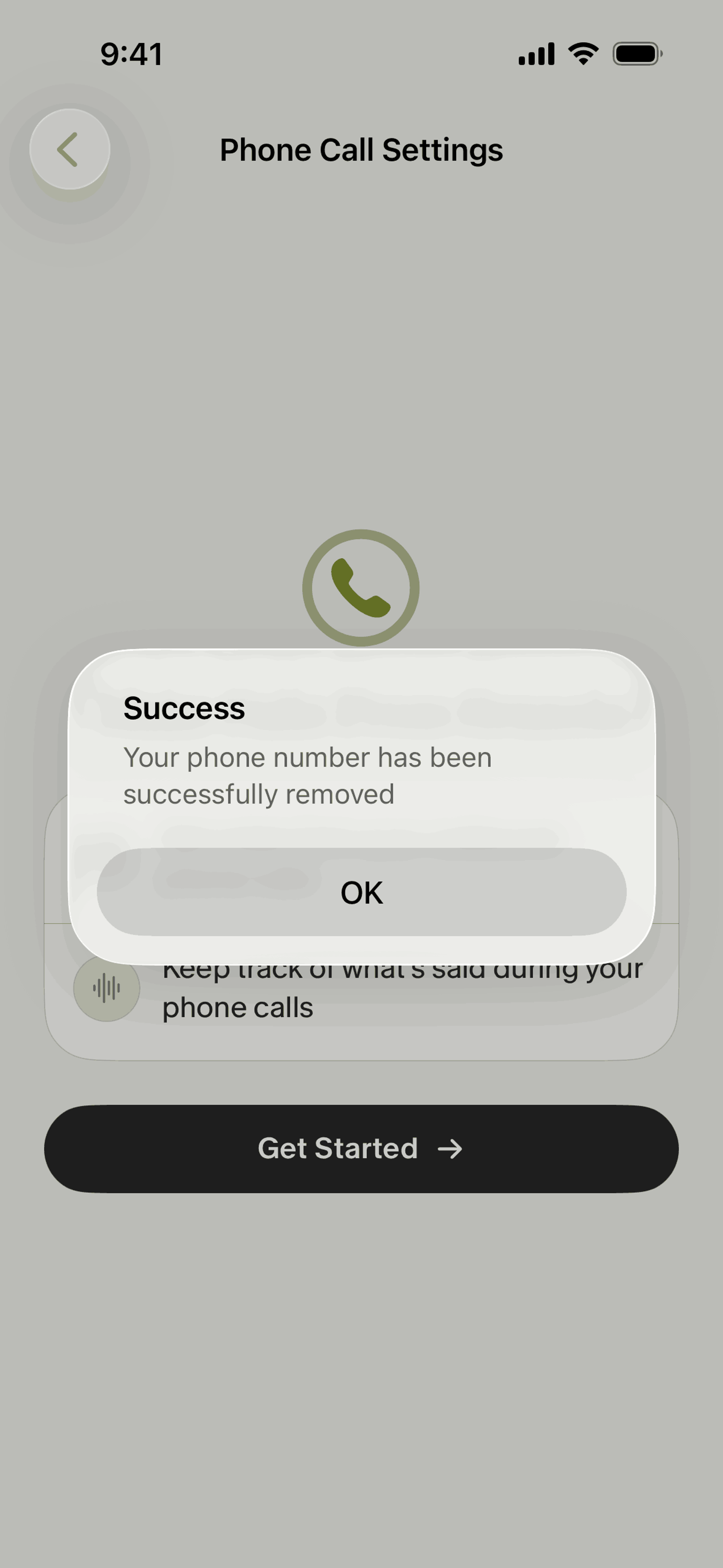 Granola iOS Granola interface screenshot 6