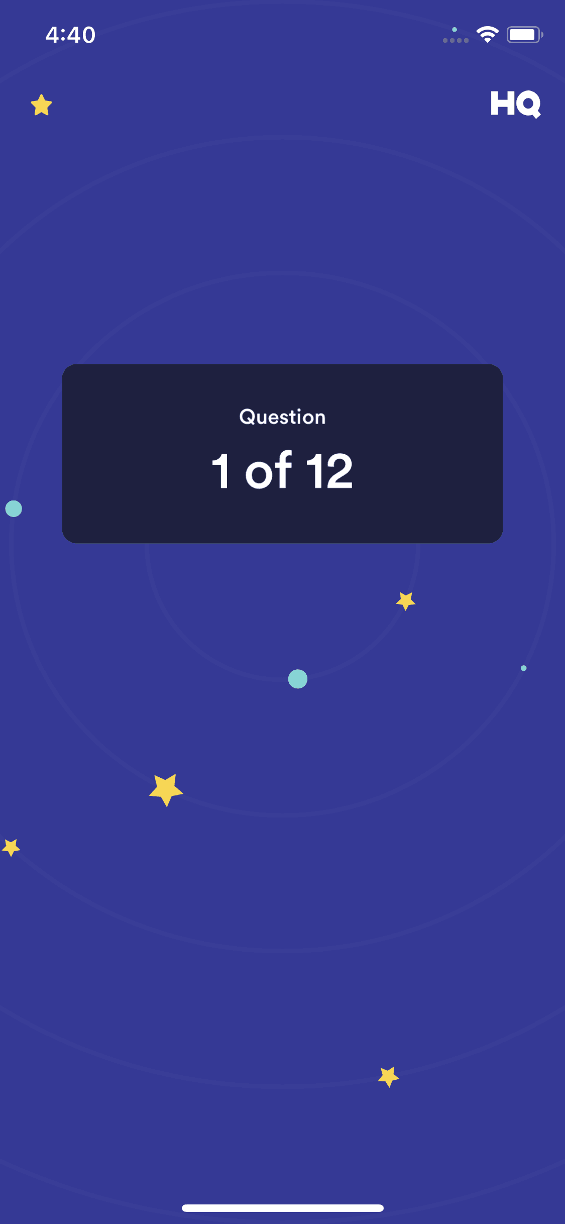 HQ Trivia iOS Entertainment interface screenshot 5