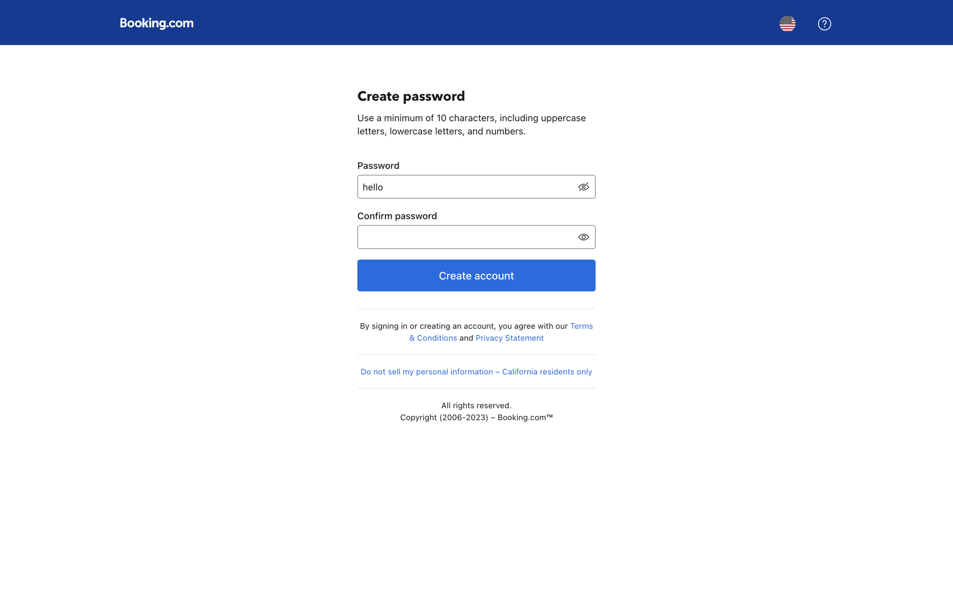 Booking.com Web Travel & Transportation interface screenshot 7