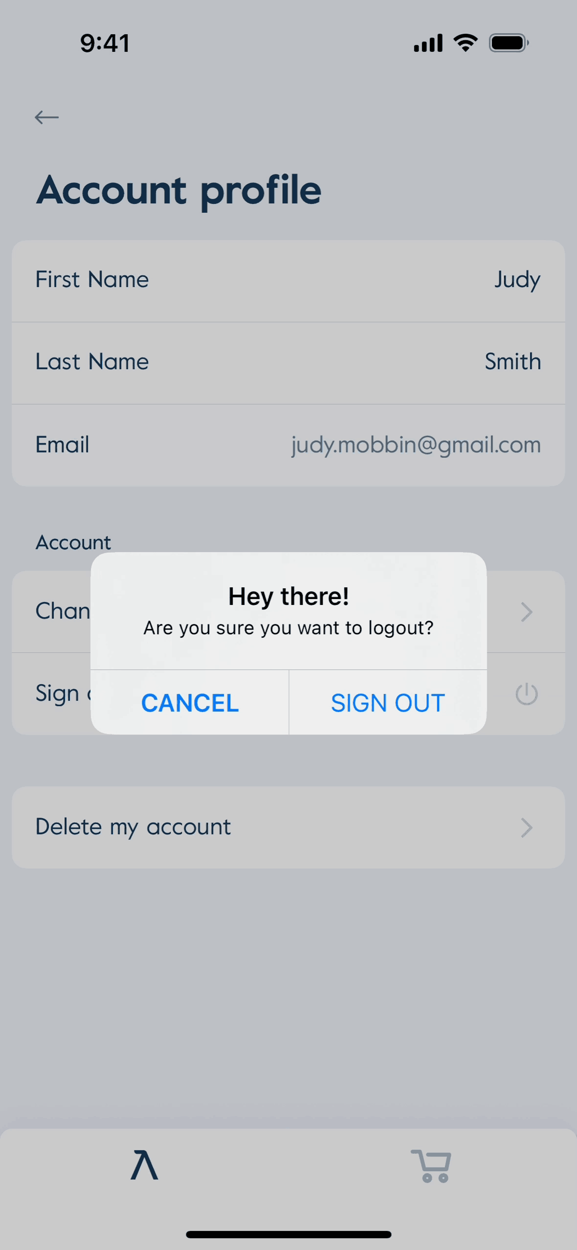 LARQ iOS Lifestyle interface screenshot 19