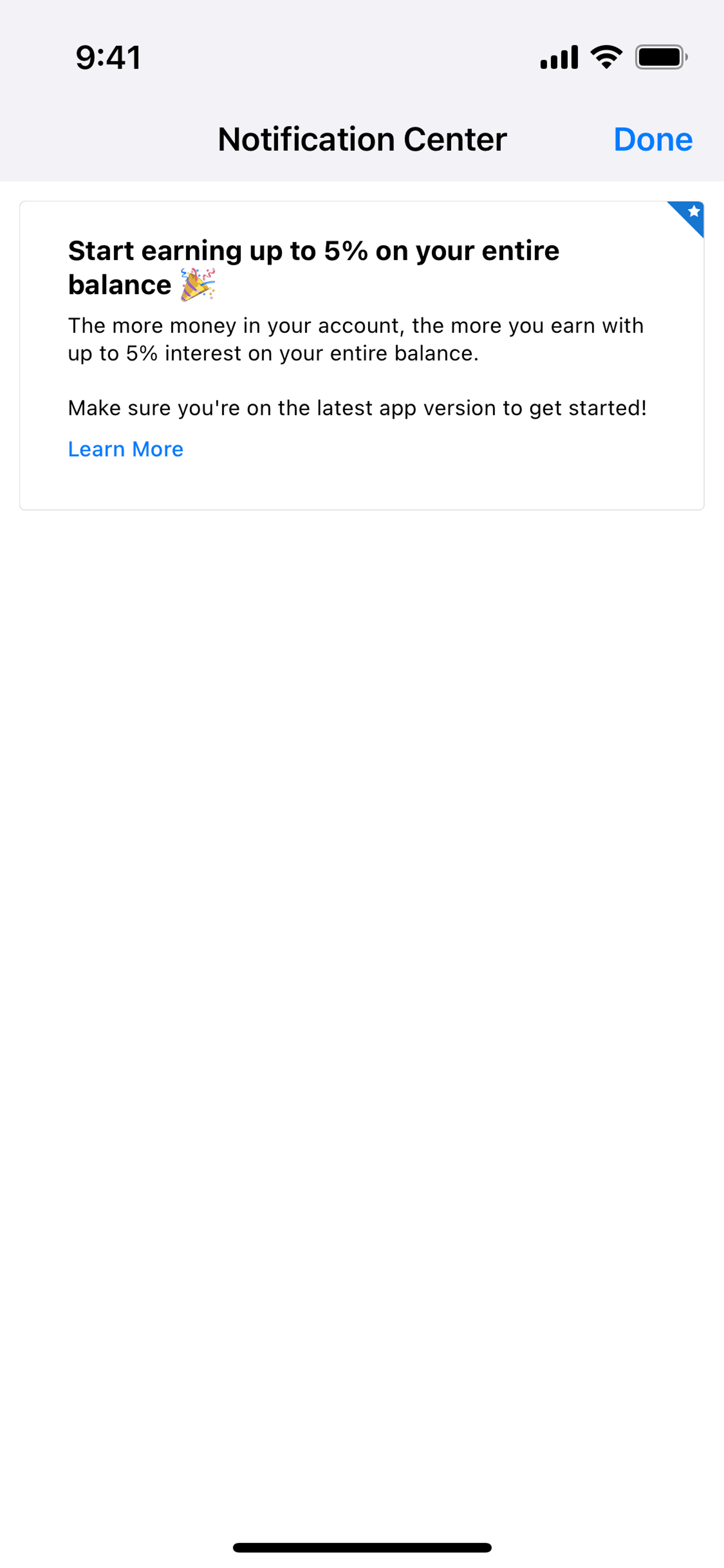KOHO iOS Finance interface screenshot 9