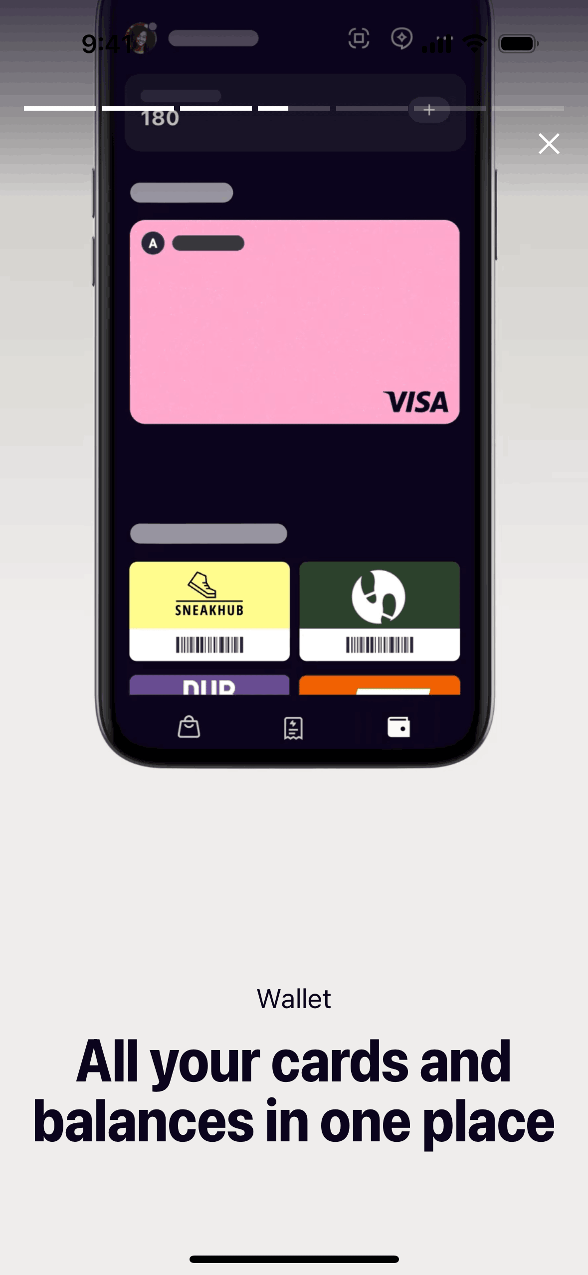 Klarna iOS UI design screenshot