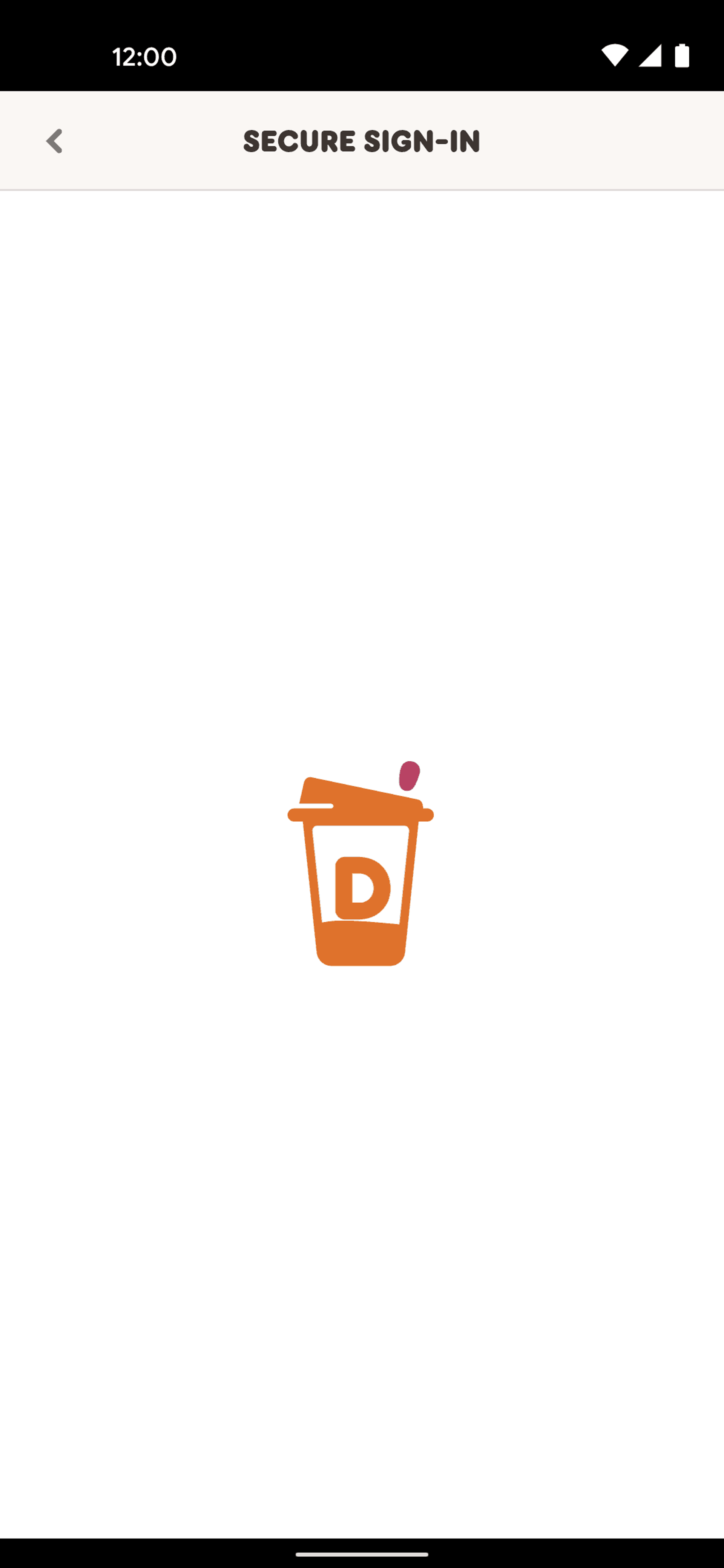 Dunkin' Android Food & Drink interface screenshot 17