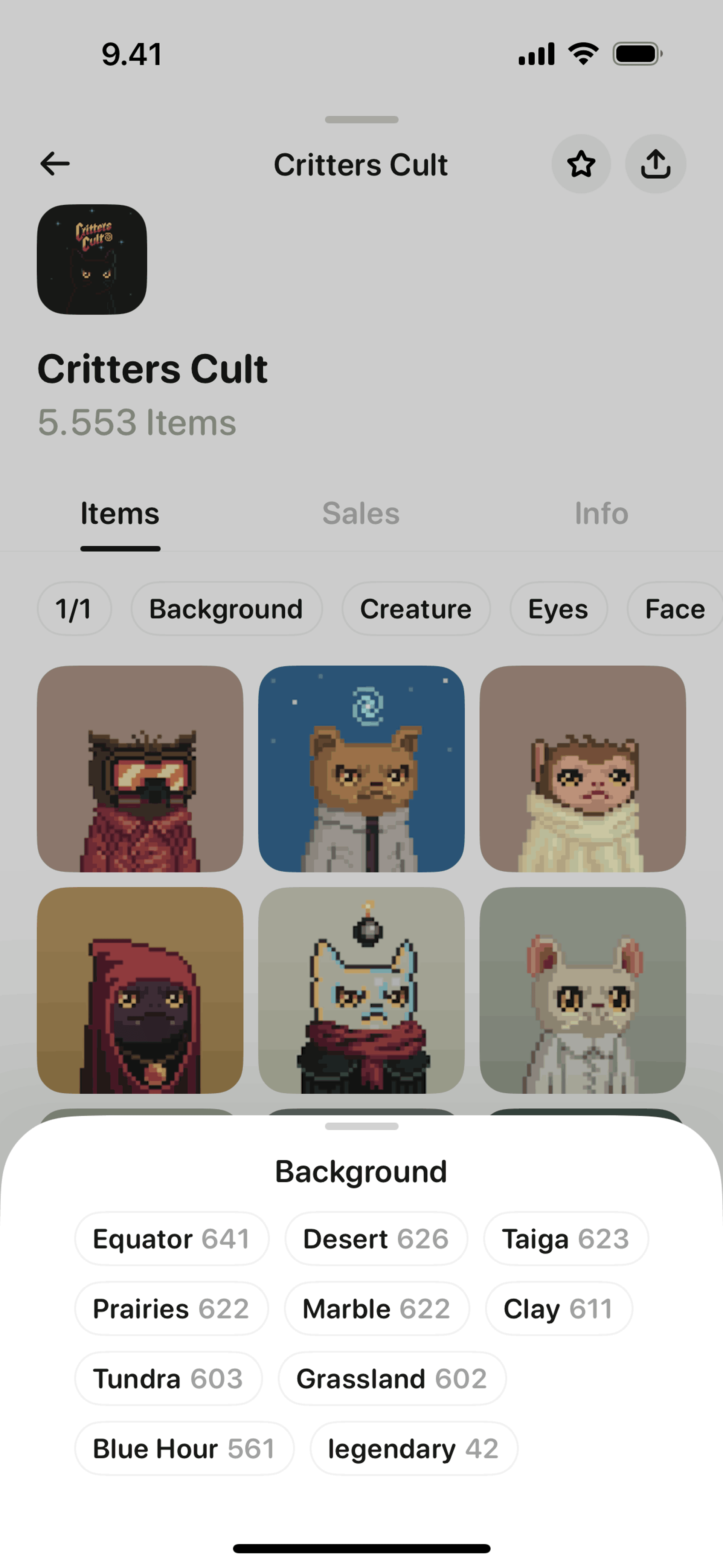 Glow iOS Finance interface screenshot 13