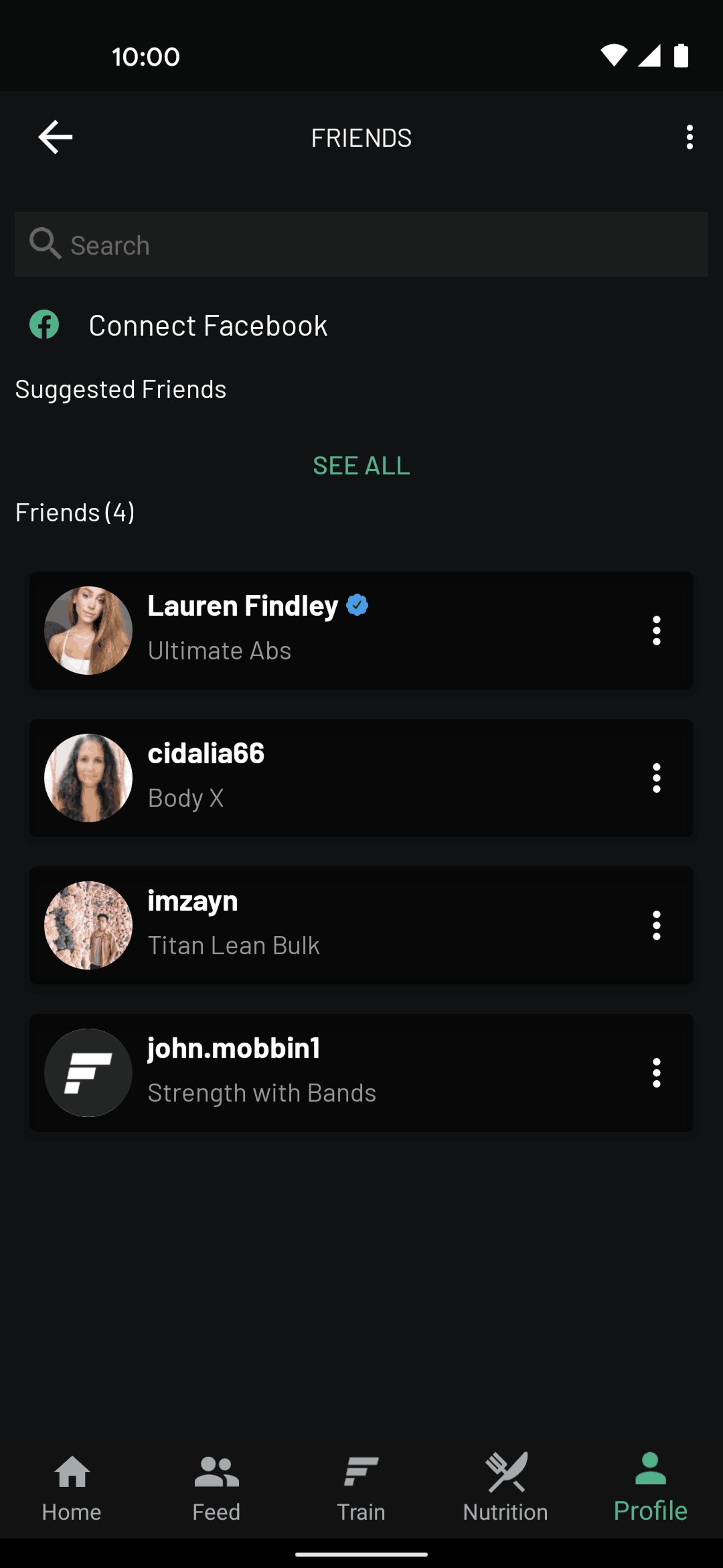 Fitplan Android Health & Fitness interface screenshot 21