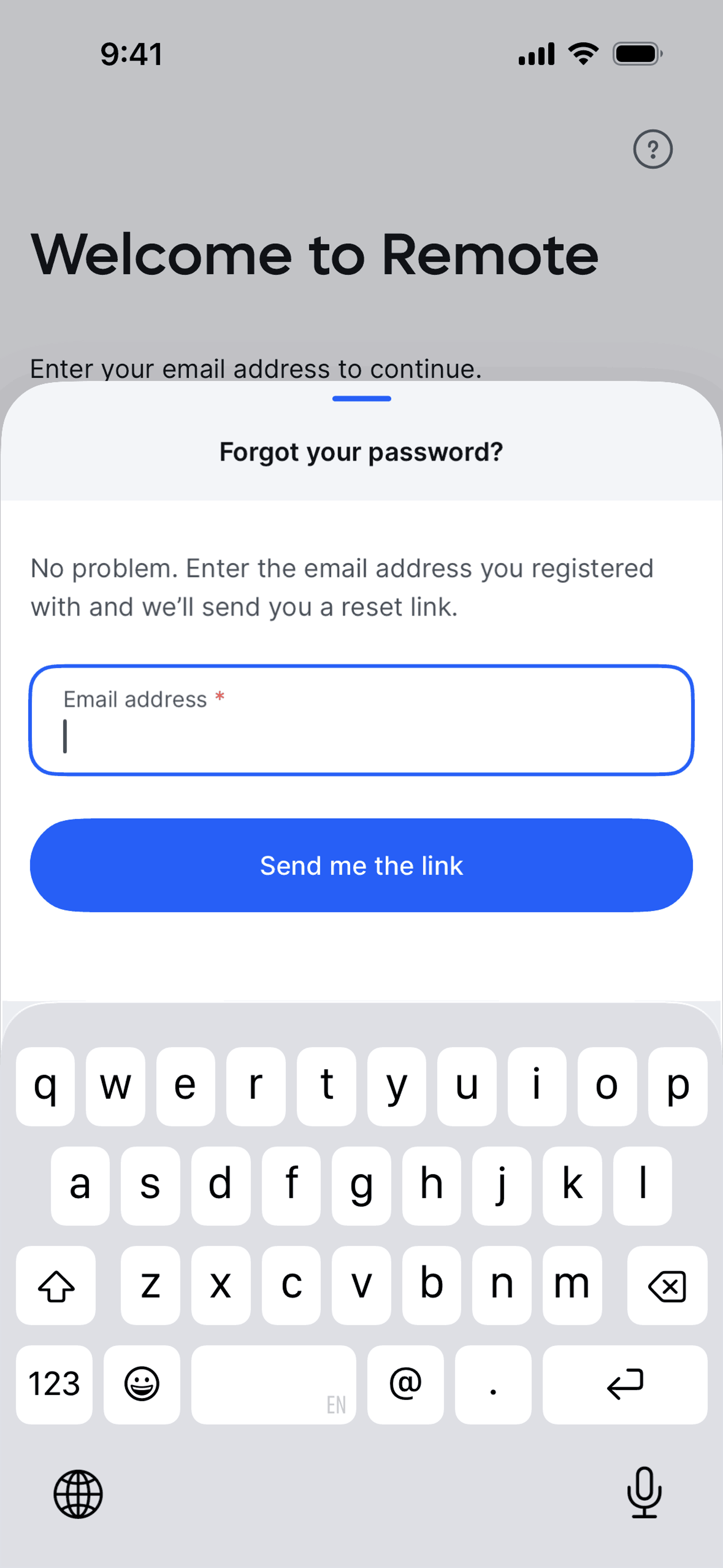 Remote Global HR iOS Business interface screenshot 23