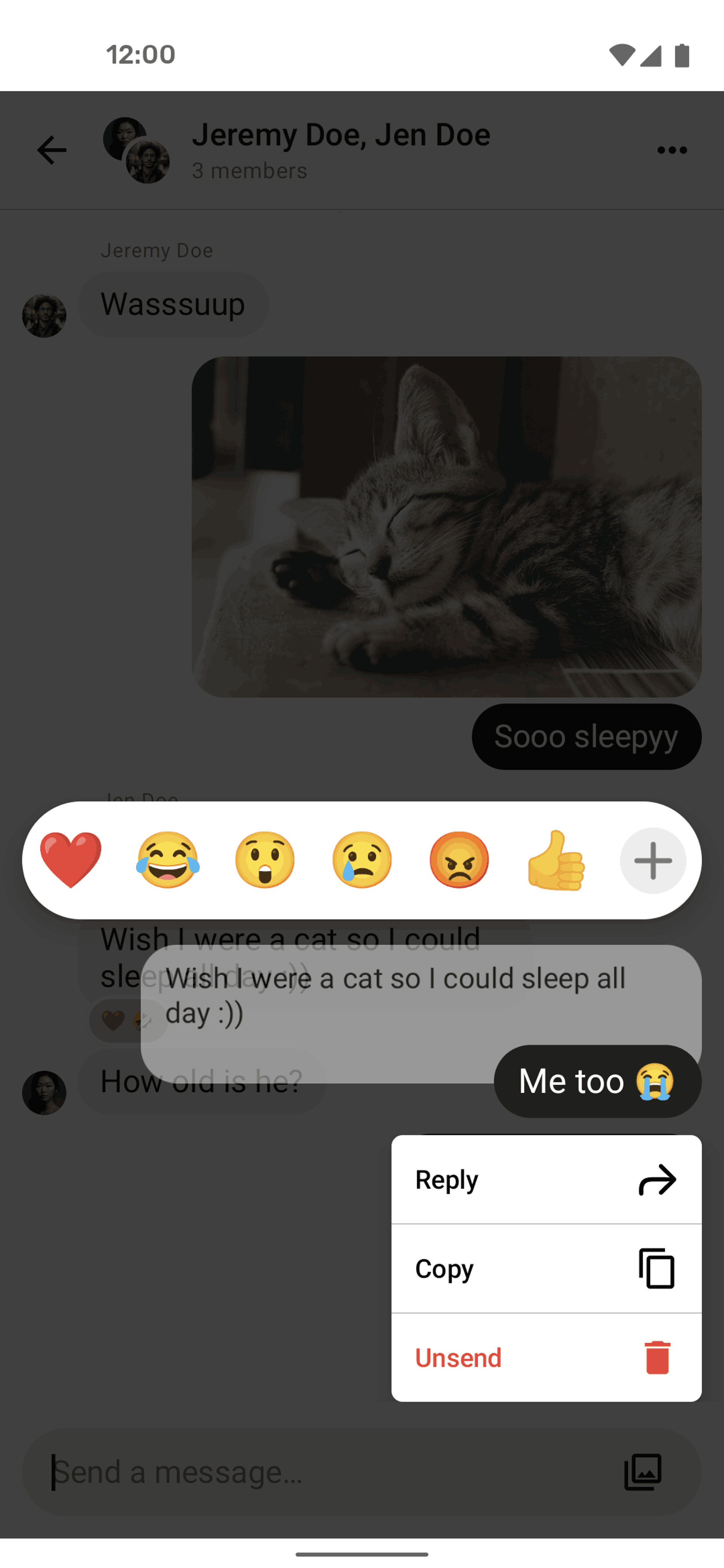 Retro Android Social Networking interface screenshot 12