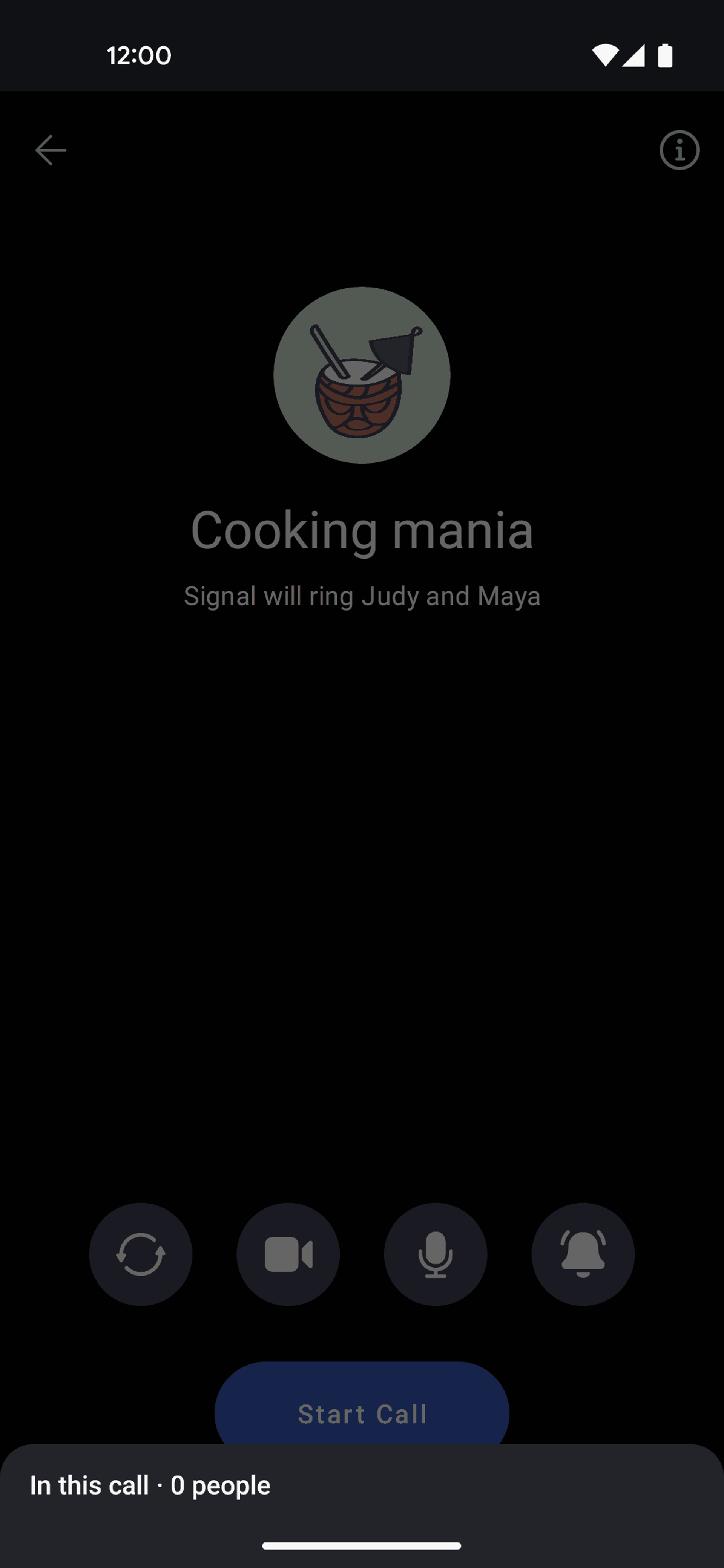Signal Android Social Networking interface screenshot 11