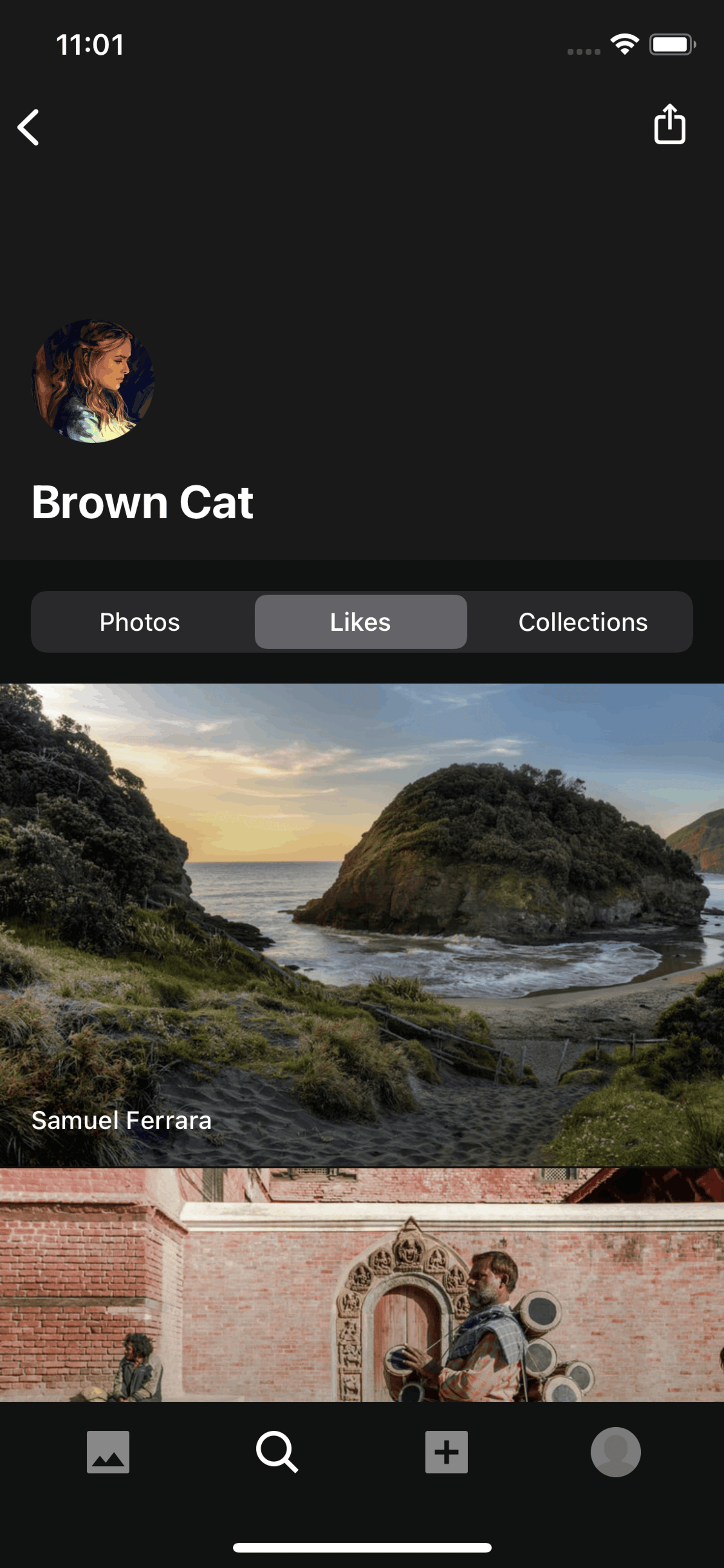 Unsplash iOS Photo & Video interface screenshot 24
