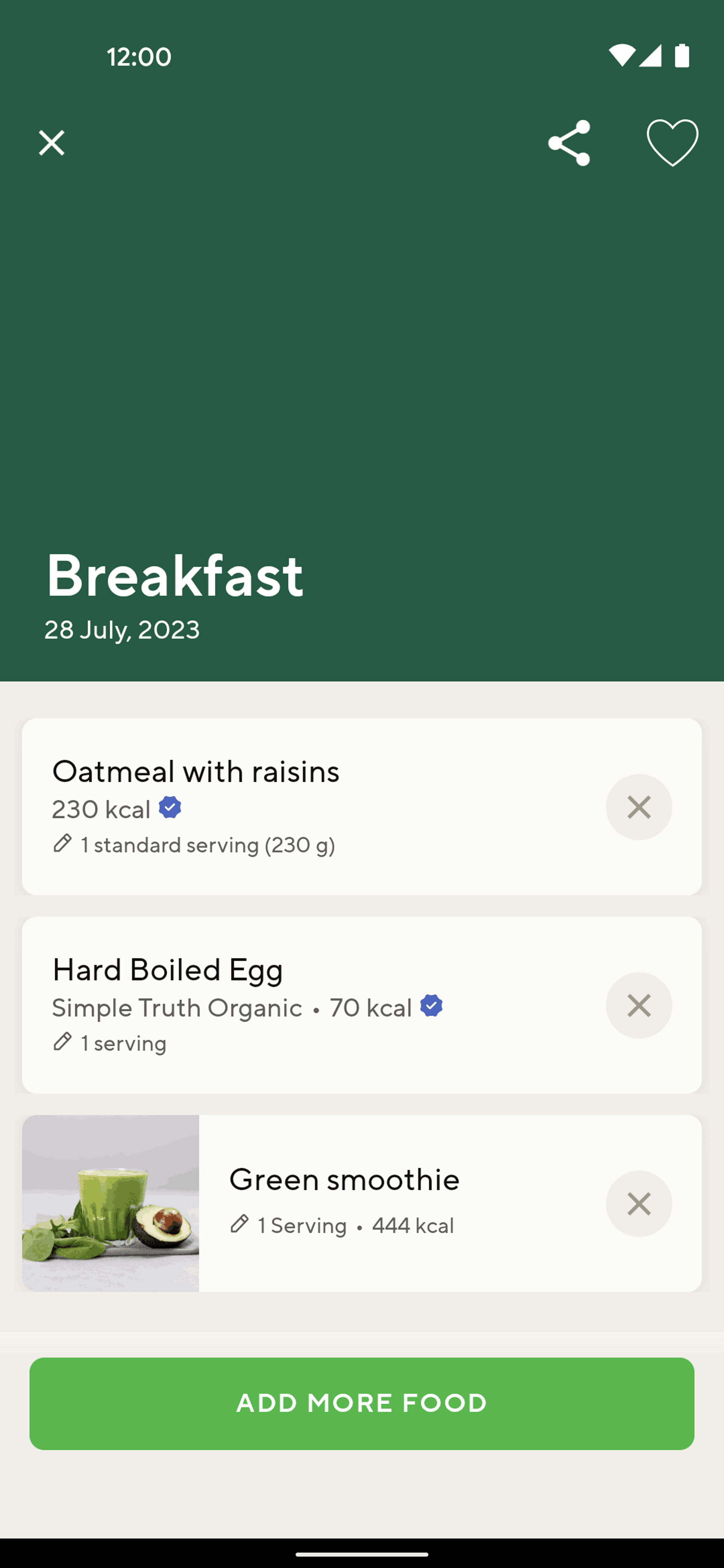 Lifesum Android Health & Fitness interface screenshot 11
