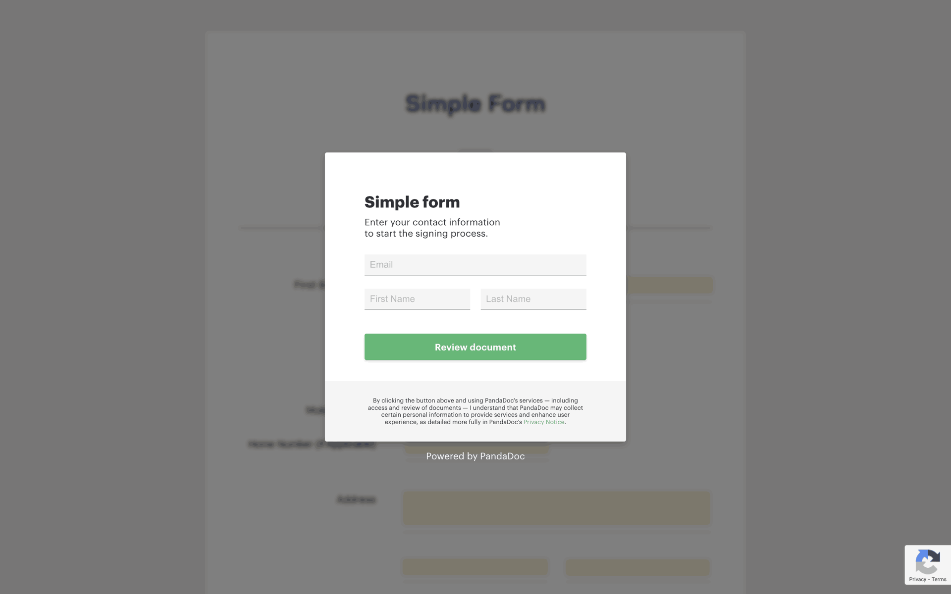 PandaDoc Web Business interface screenshot 2