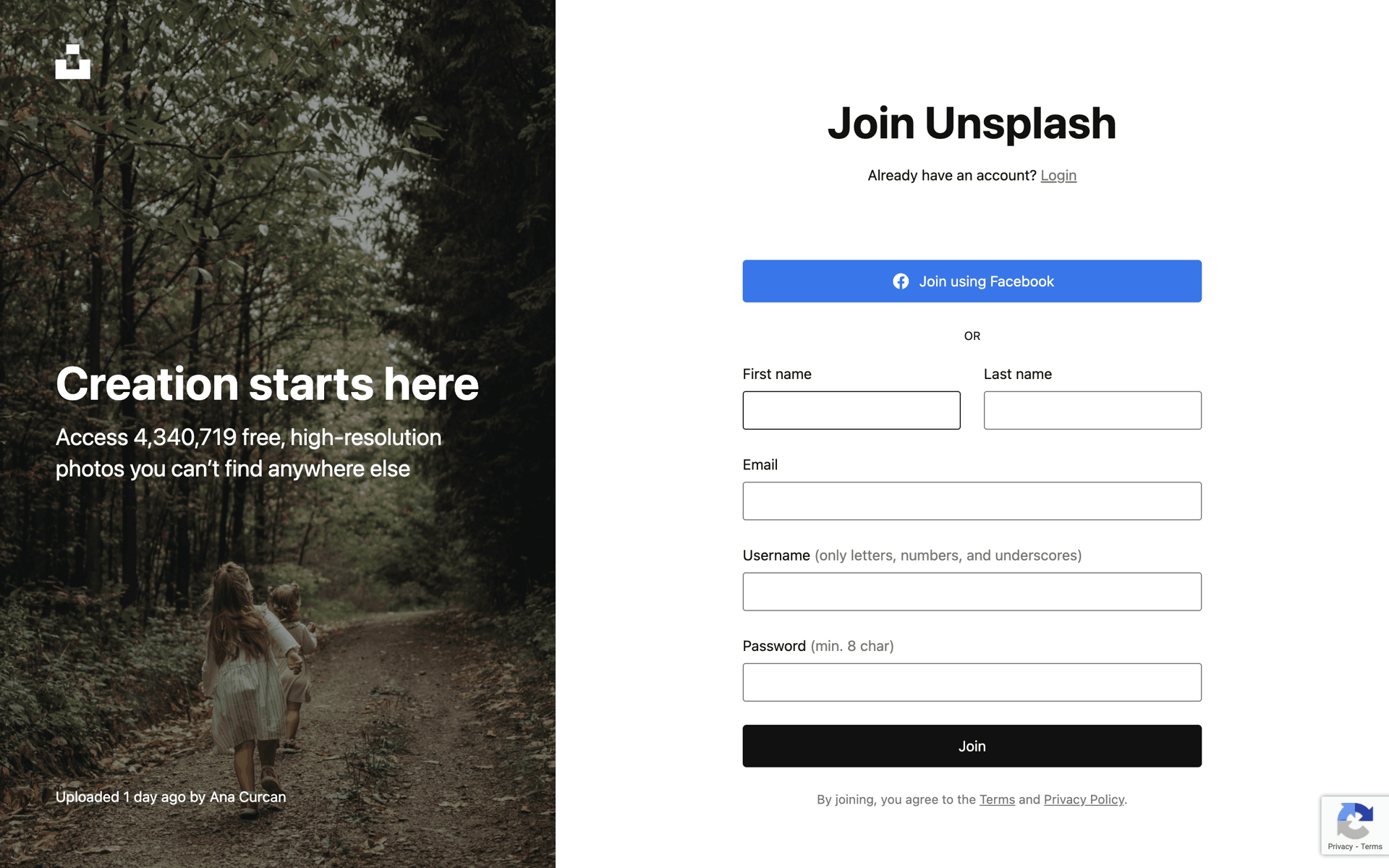 Unsplash Web Photo & Video interface screenshot 14