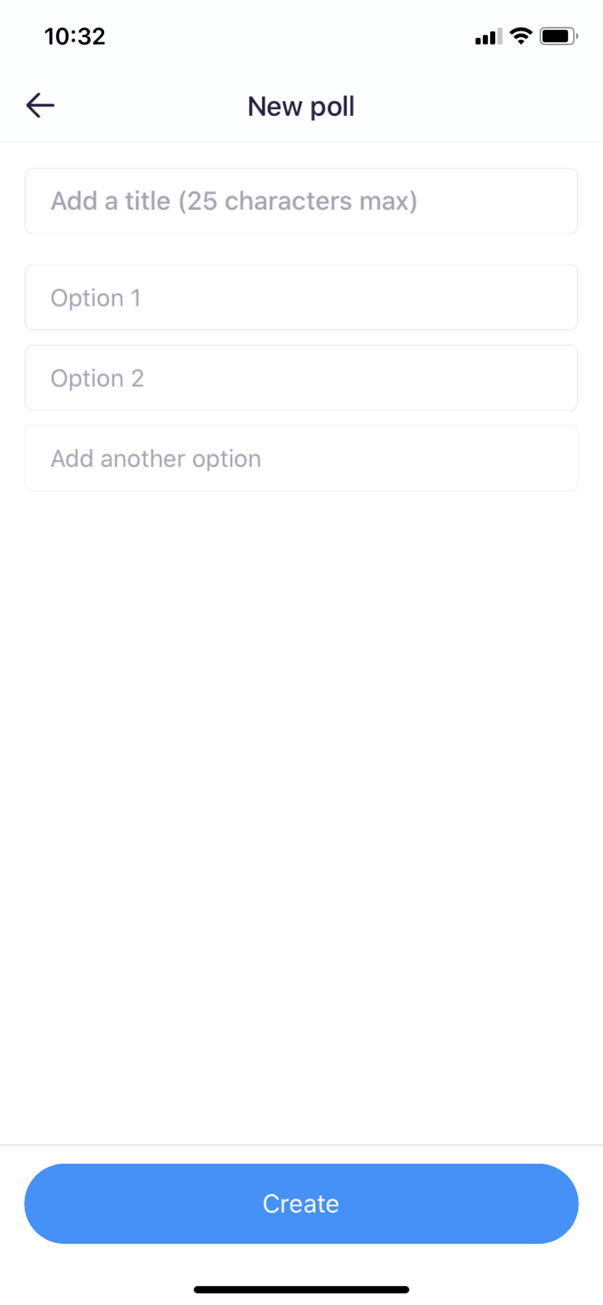 IRL iOS Social Networking interface screenshot 24