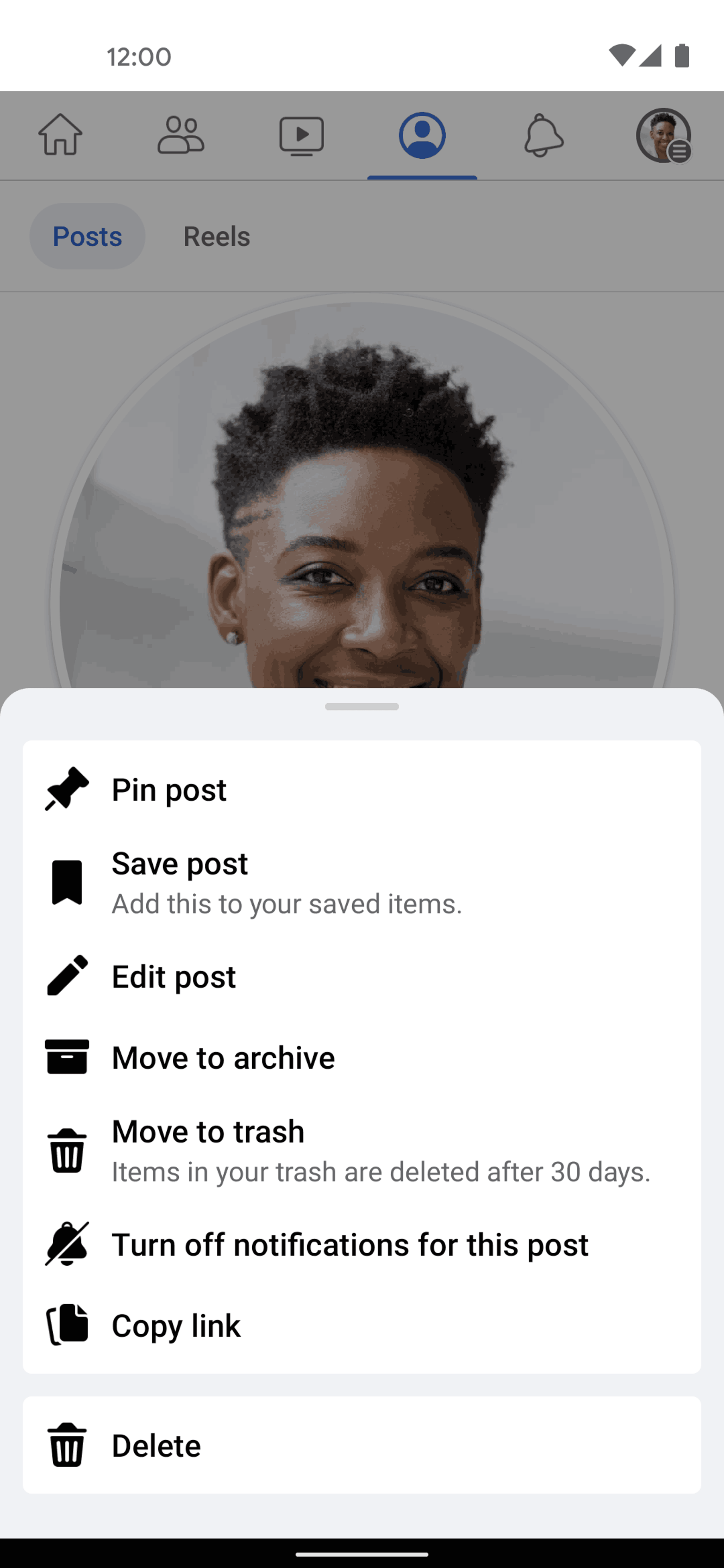 Facebook Android Social Networking interface screenshot 24