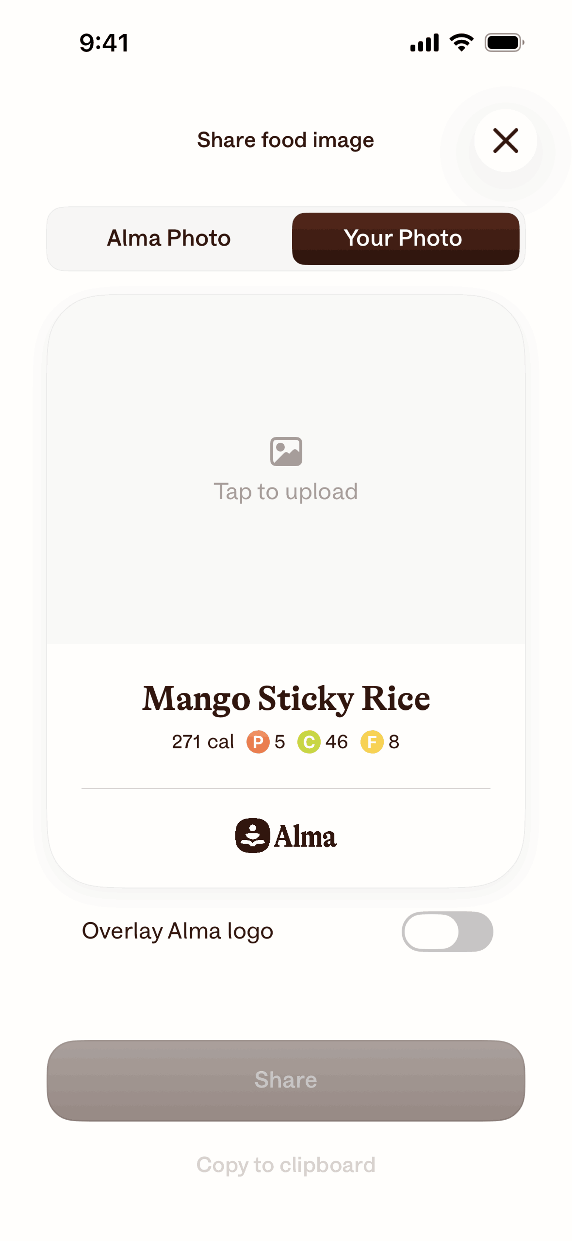 Alma iOS AI interface screenshot 13