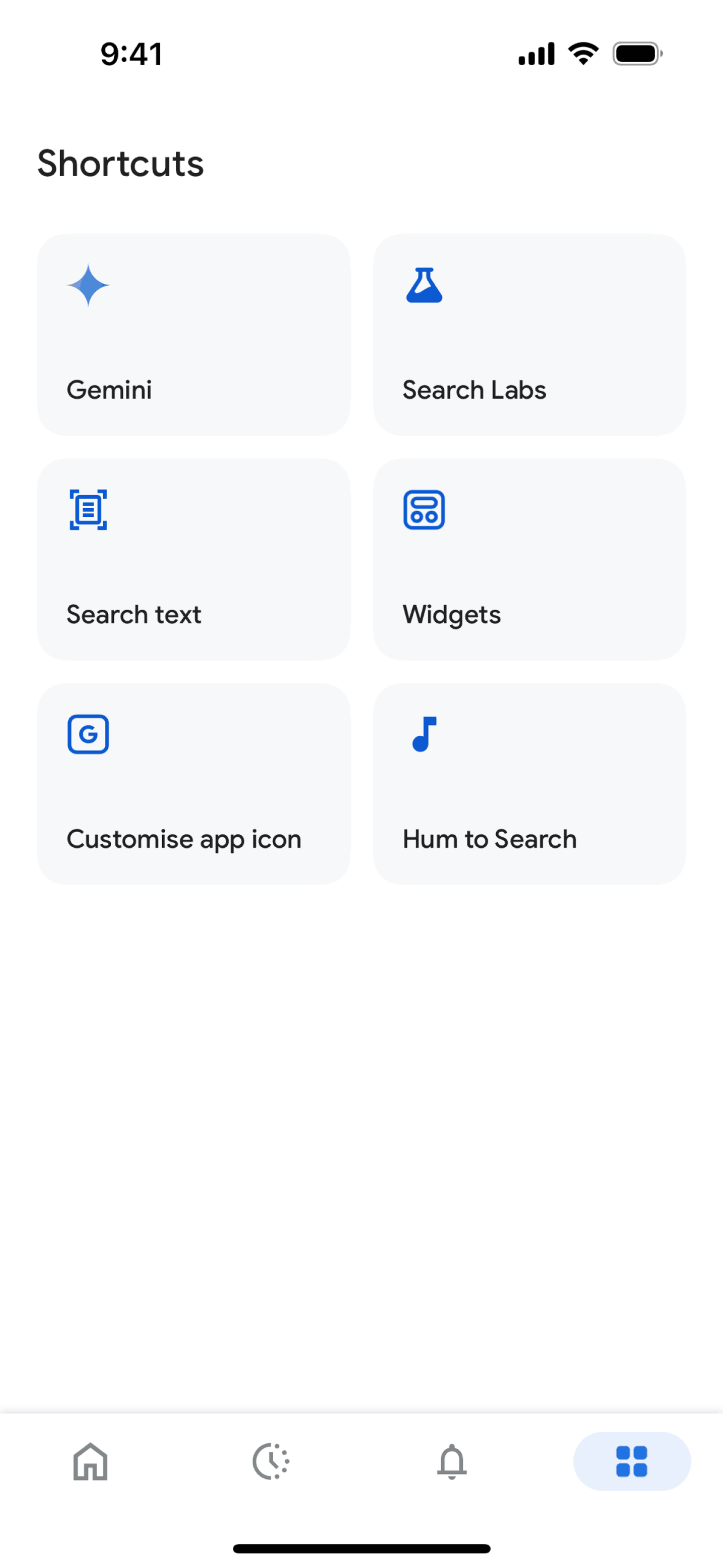 Google iOS AI interface screenshot 19