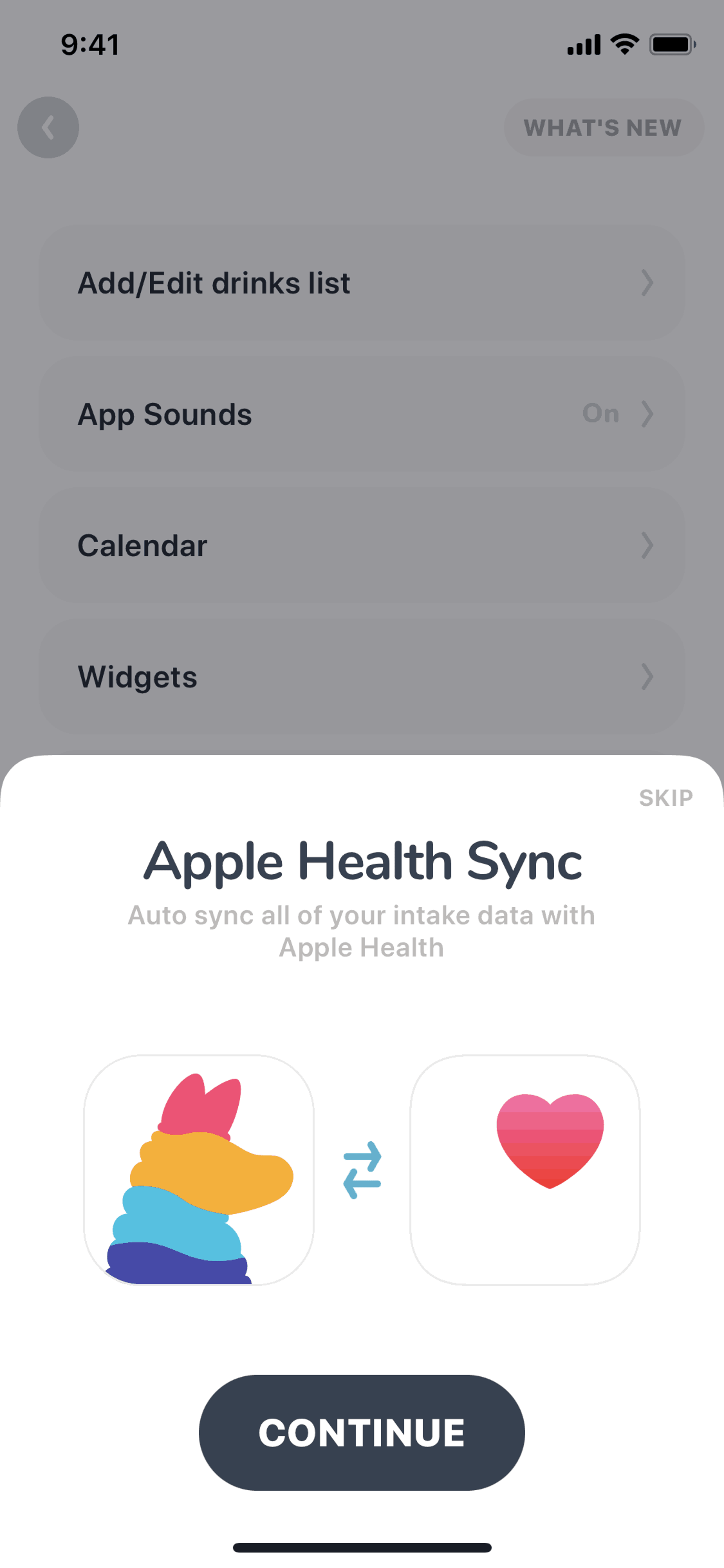Waterllama iOS Health & Fitness interface screenshot 23