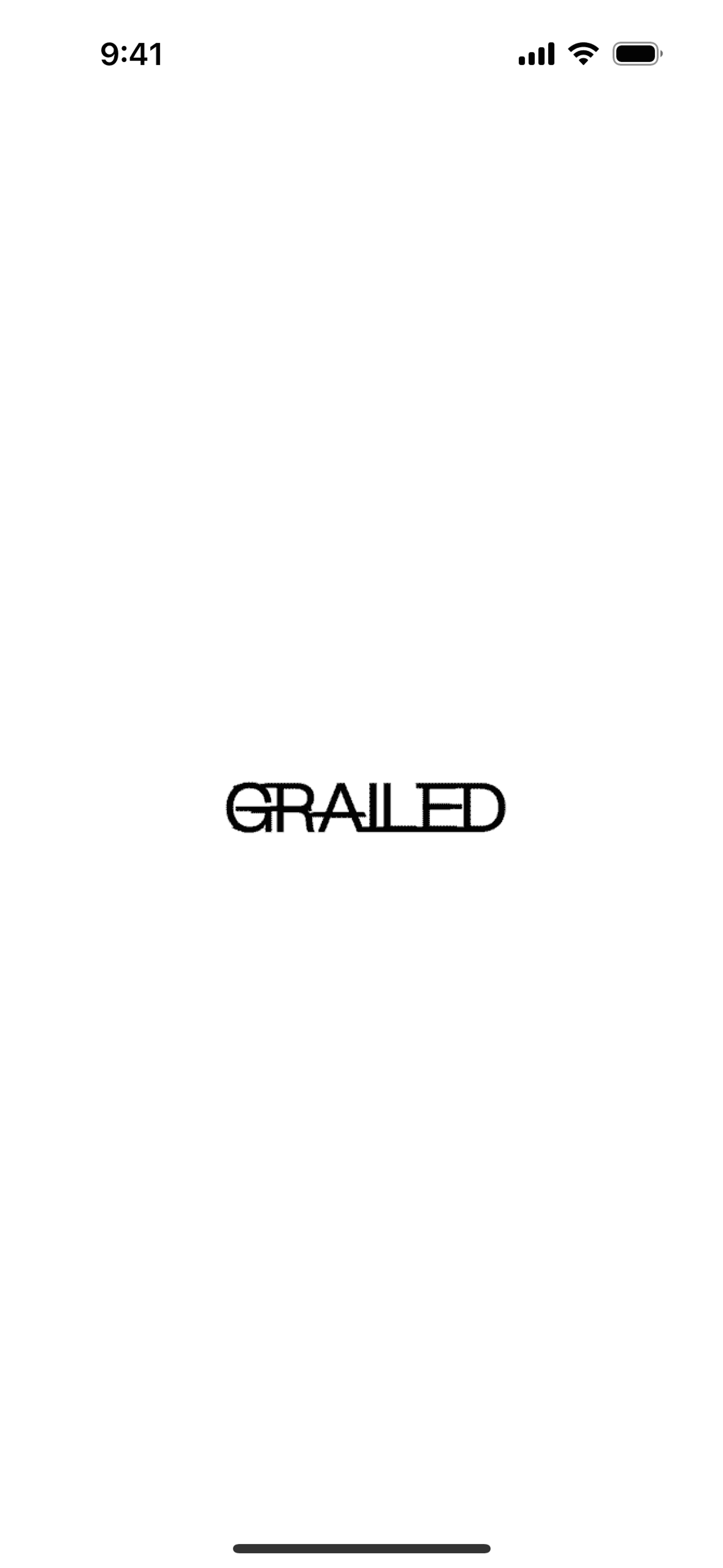 Grailed iOS Shopping interface screenshot 1