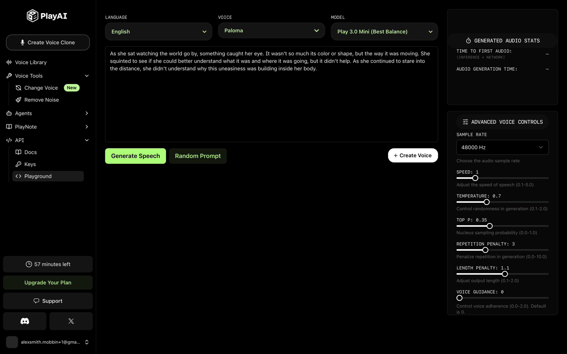 PlayAI Web AI interface screenshot 9
