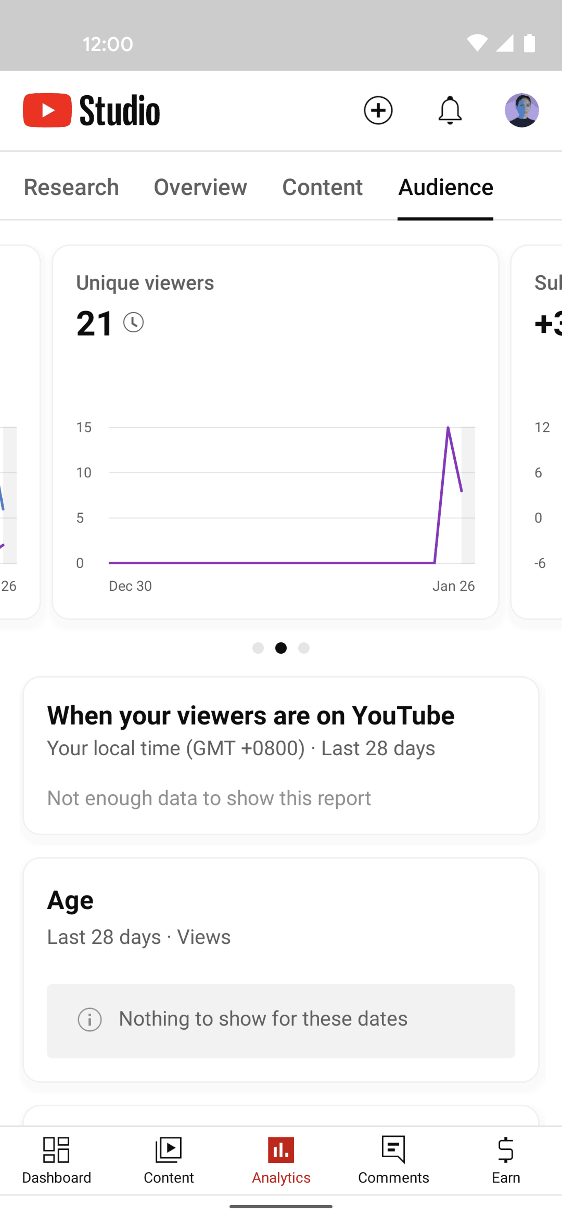 YouTube Studio Android Photo & Video interface screenshot 10