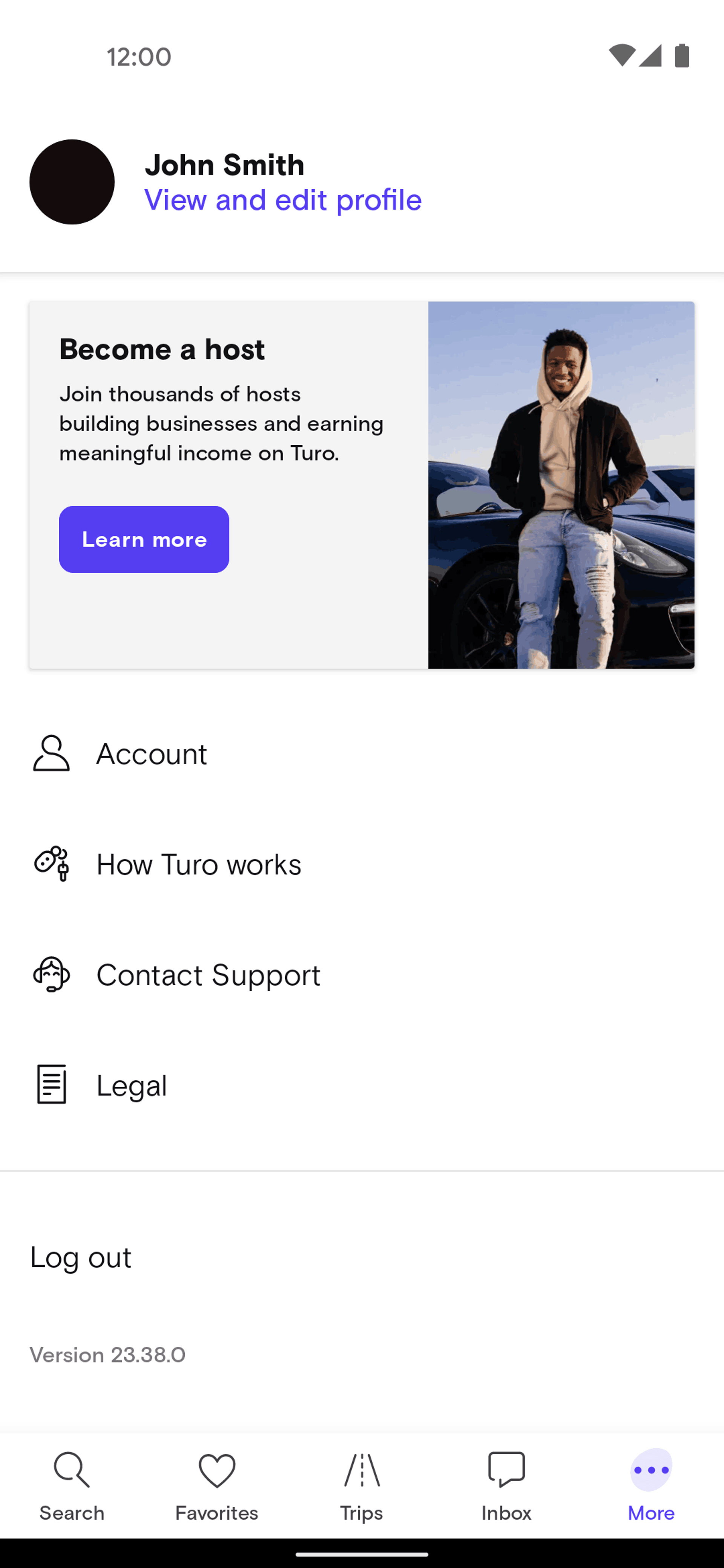 Turo Android Travel & Transportation interface screenshot 3