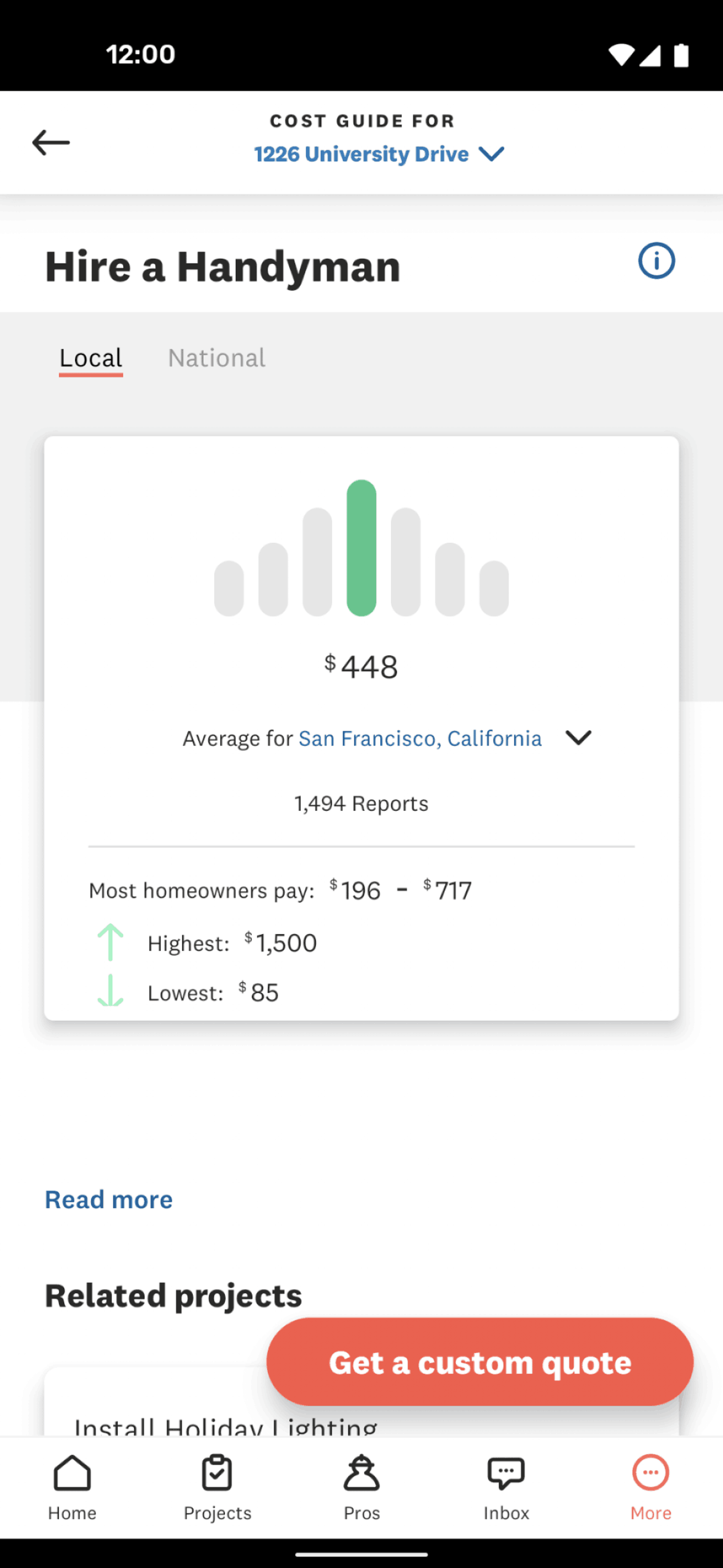 Angi Android Lifestyle interface screenshot 16