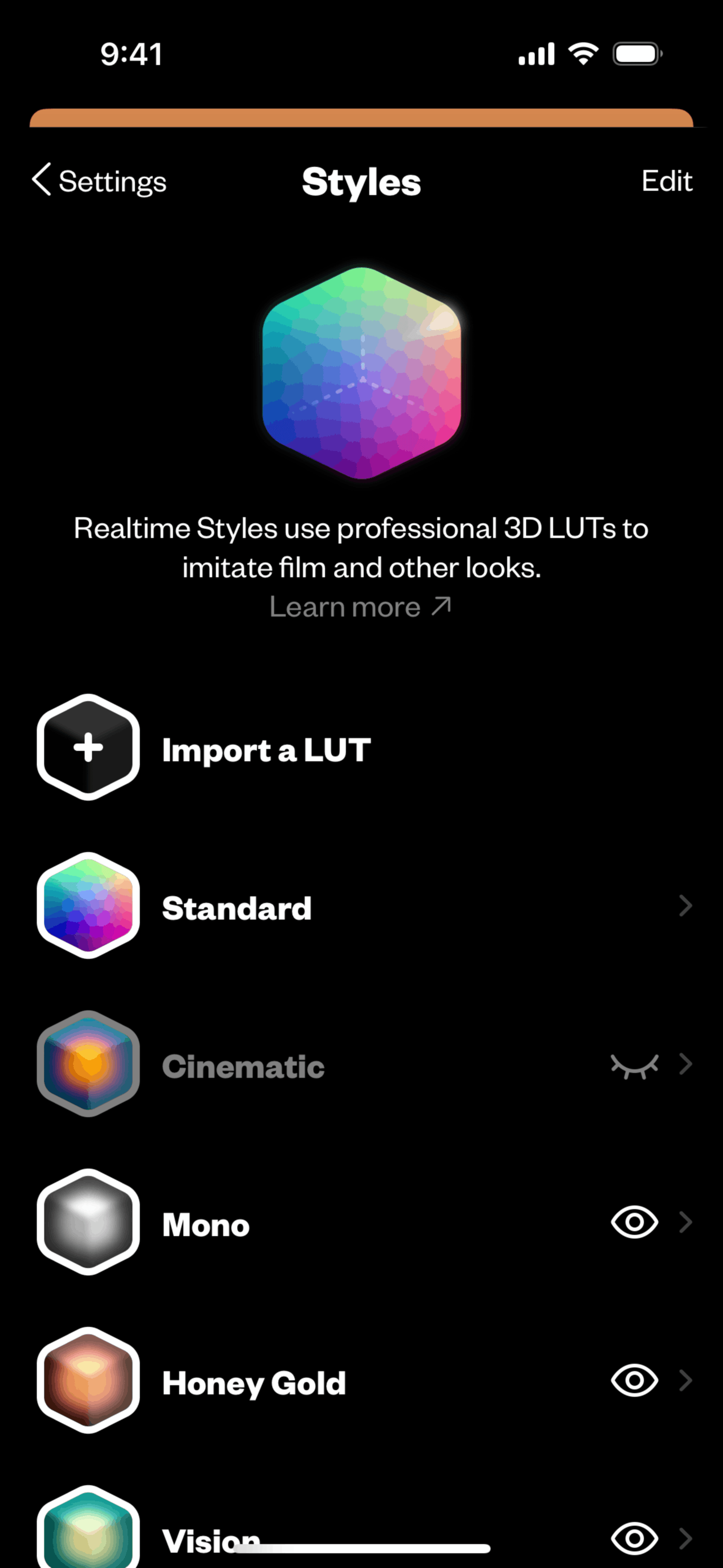 (Not Boring) Camera iOS Photo & Video interface screenshot 12