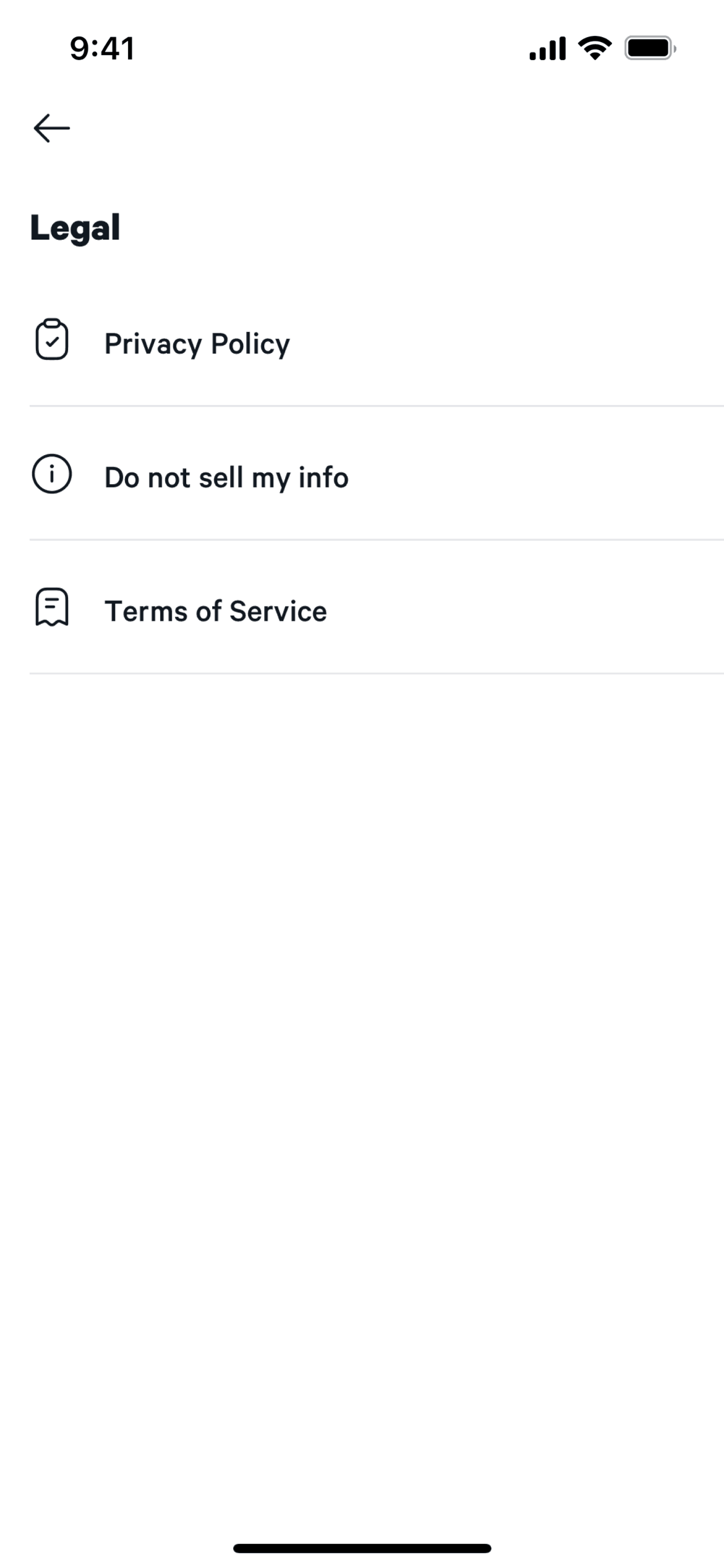Affirm iOS Finance interface screenshot 23