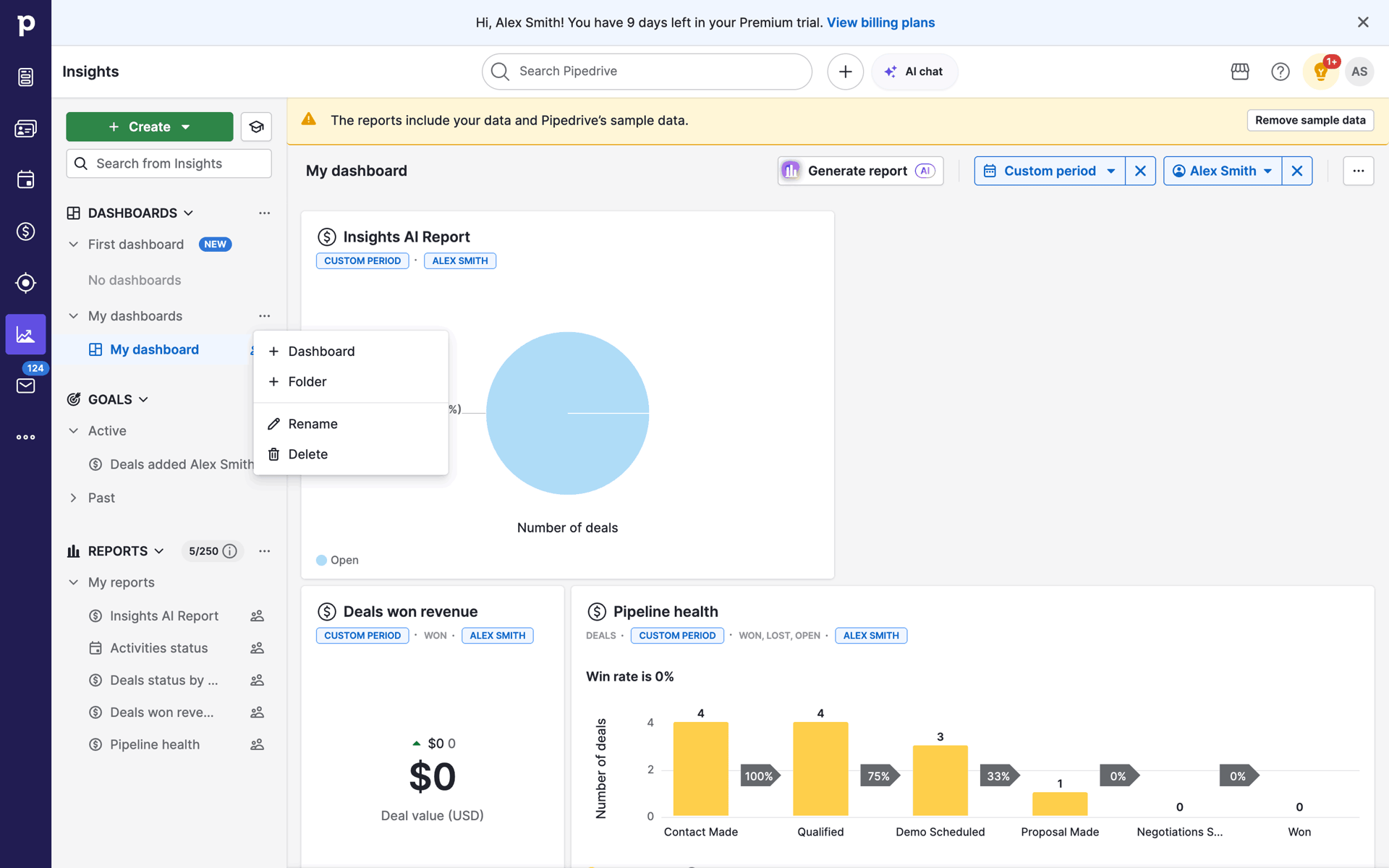Pipedrive Web CRM interface screenshot 17