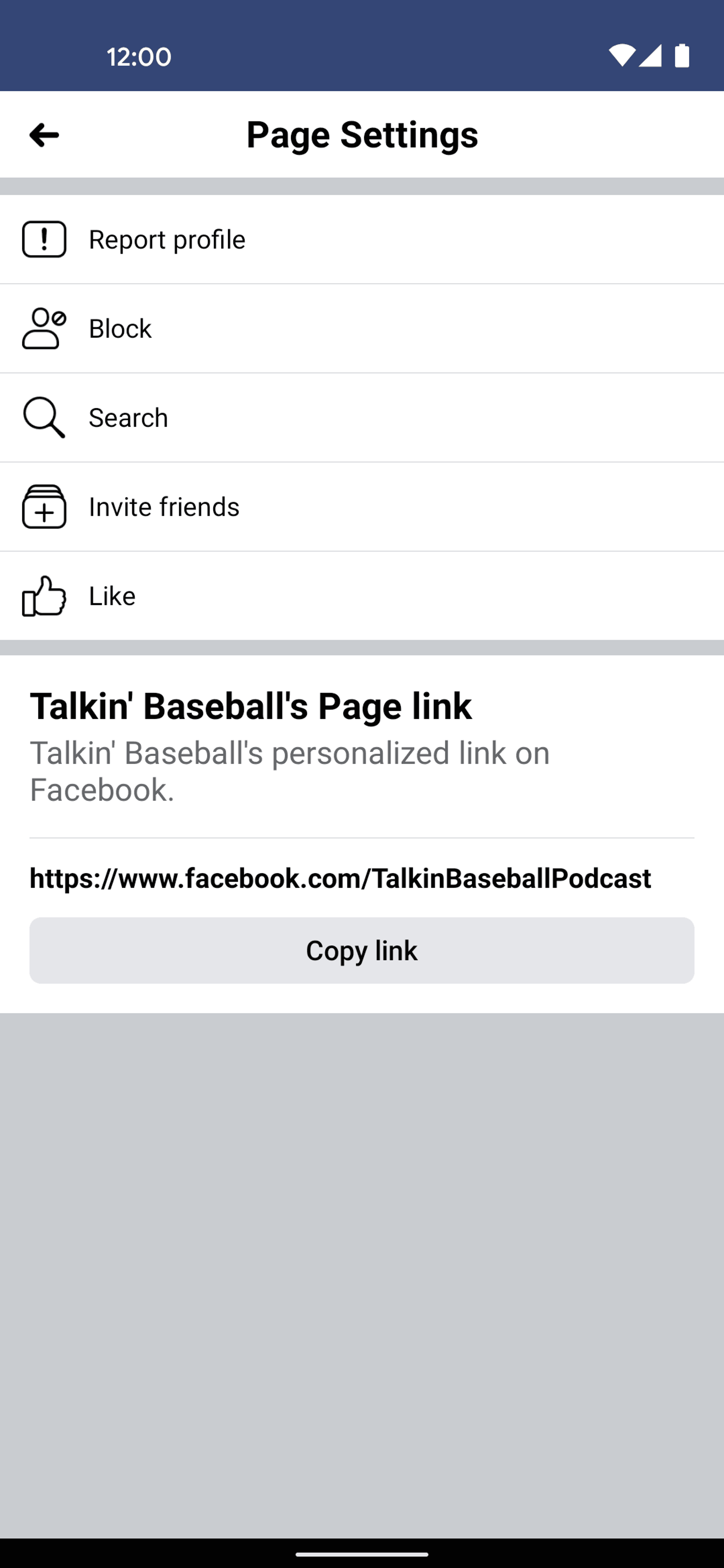 Facebook Android Social Networking interface screenshot 13