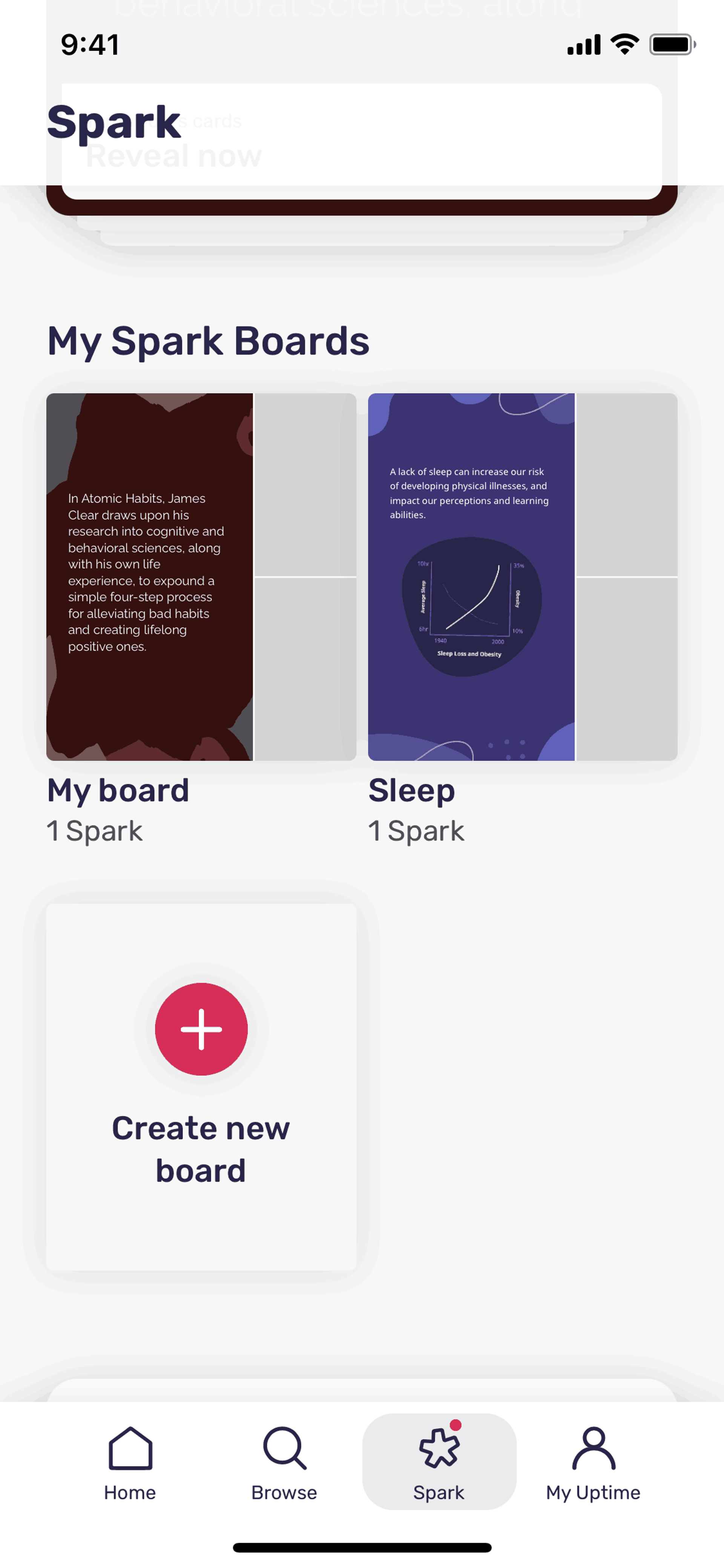 Uptime iOS Education interface screenshot 21