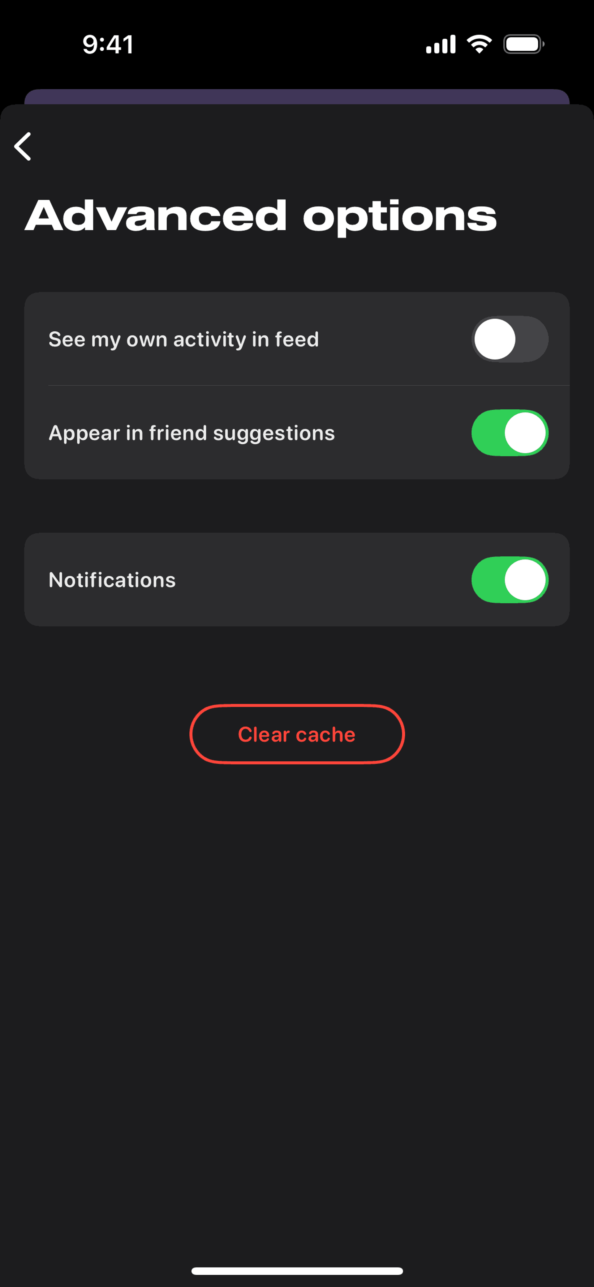 Airbuds Widget iOS Social Networking interface screenshot 13