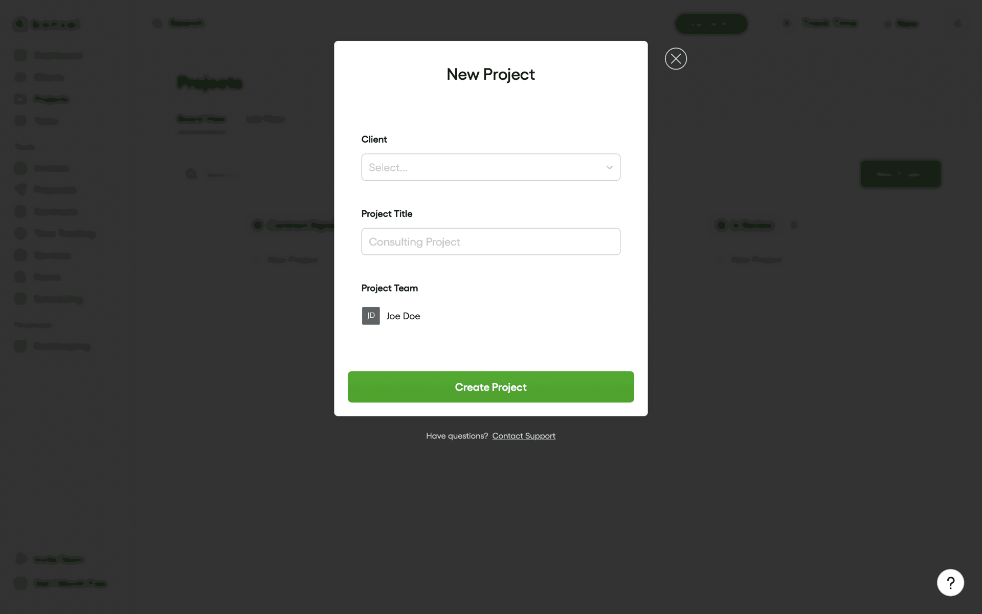 Bonsai Web Finance interface screenshot 19