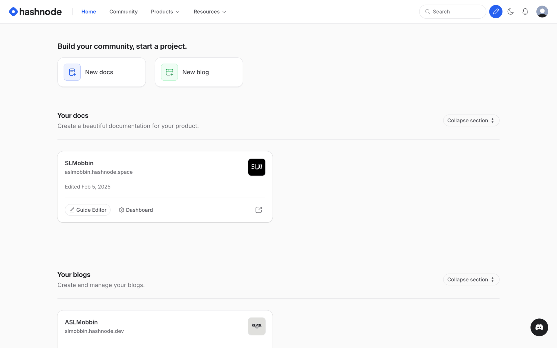 Hashnode Web Developer Tools interface screenshot 6
