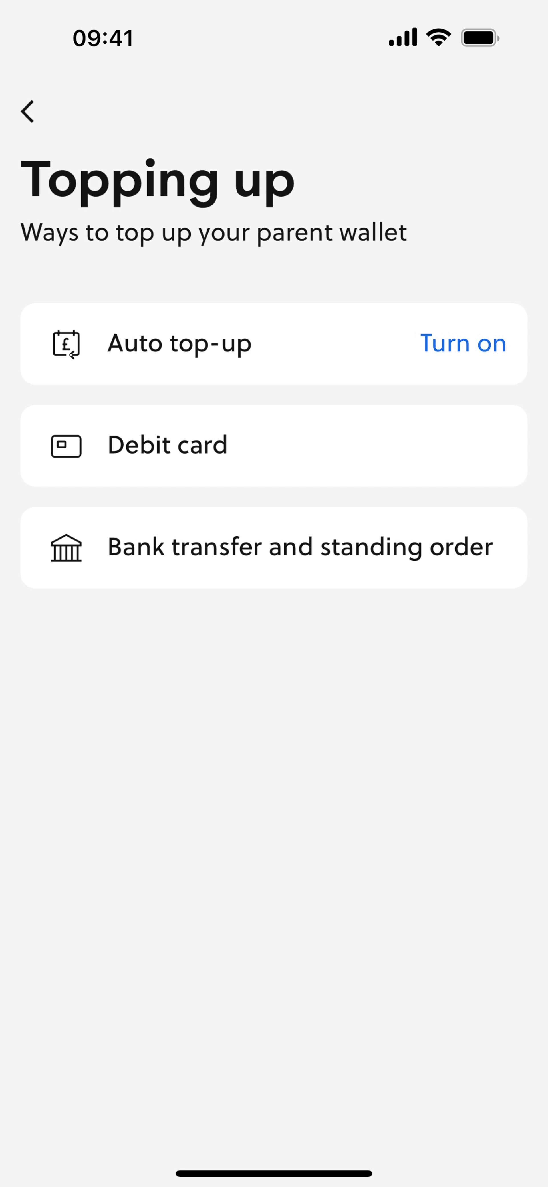 GoHenry iOS Finance interface screenshot 21