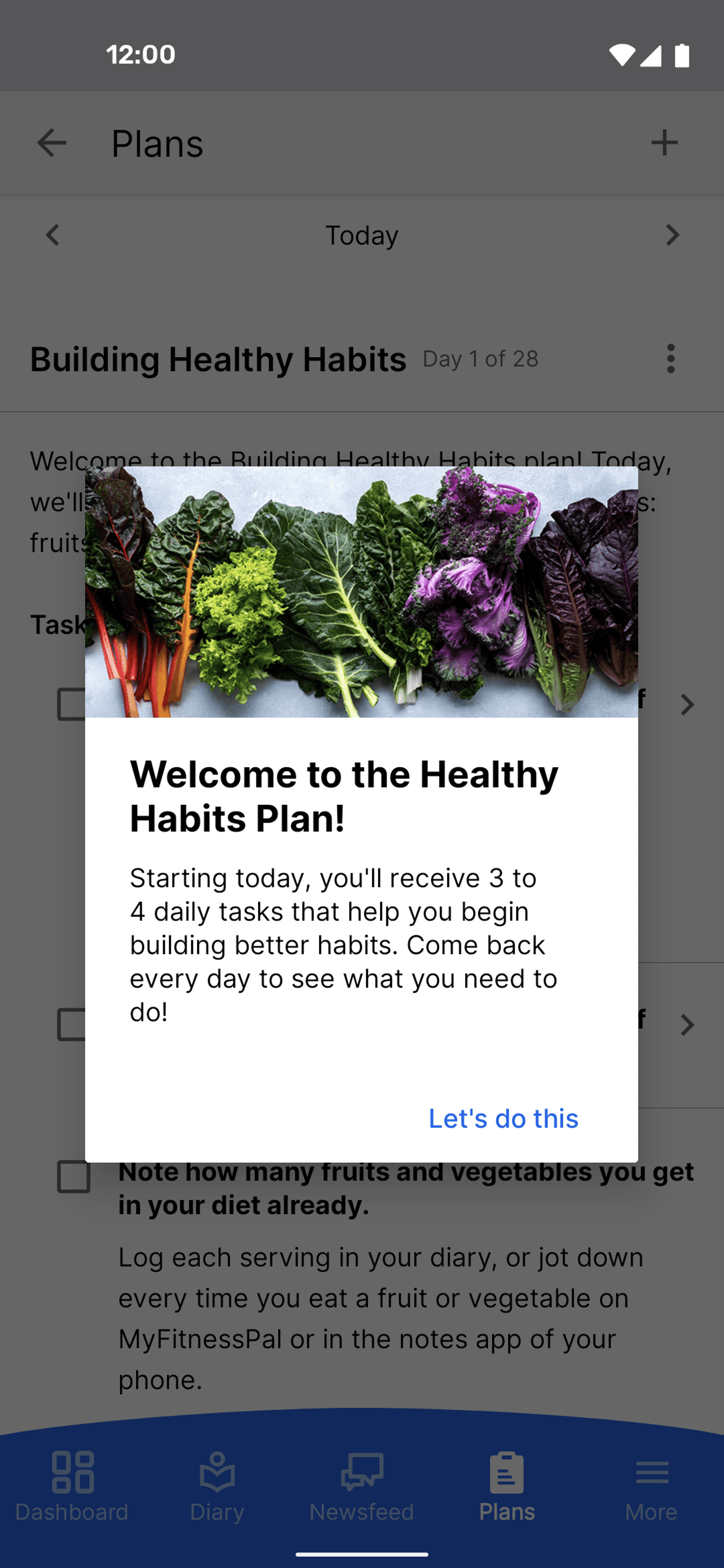 MyFitnessPal Android Health & Fitness interface screenshot 24
