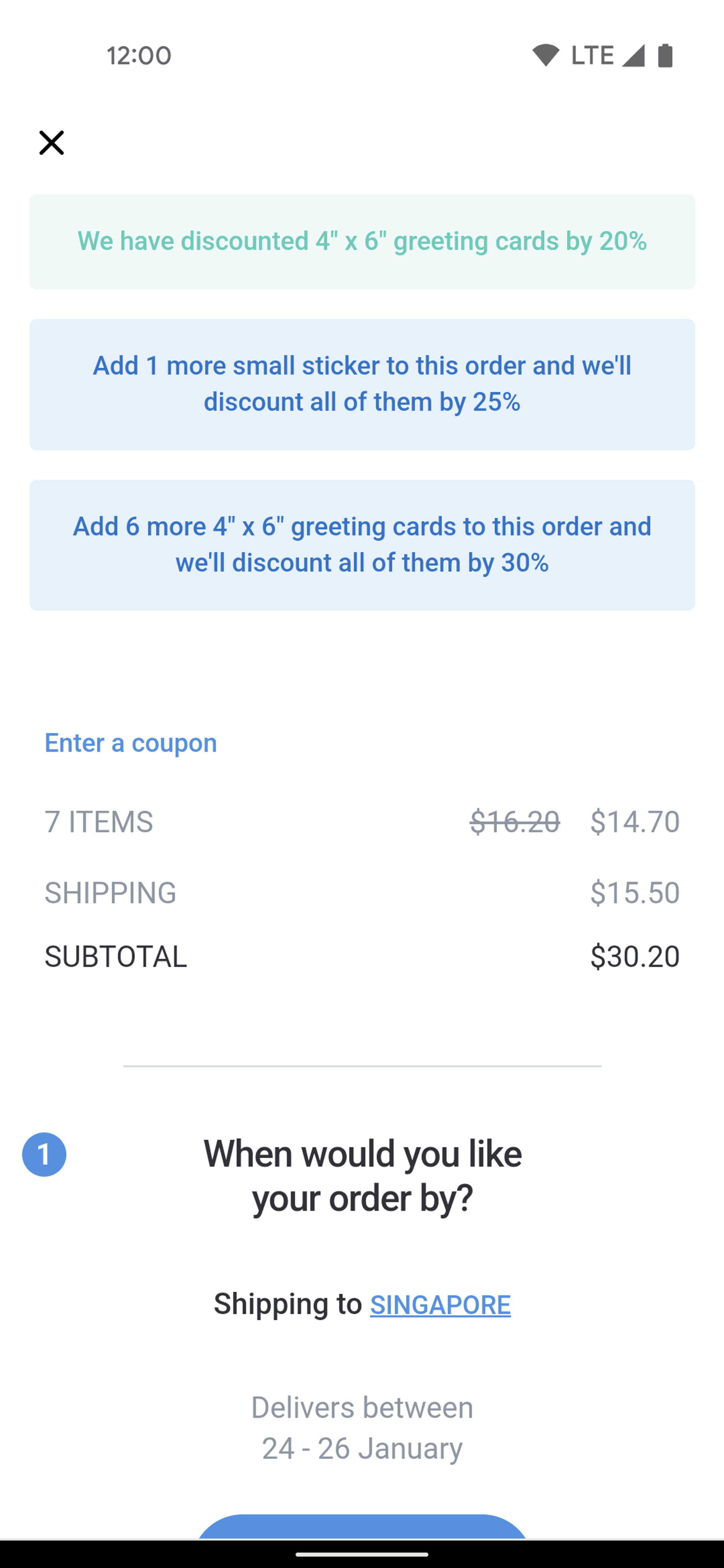 Redbubble Android Shopping interface screenshot 6