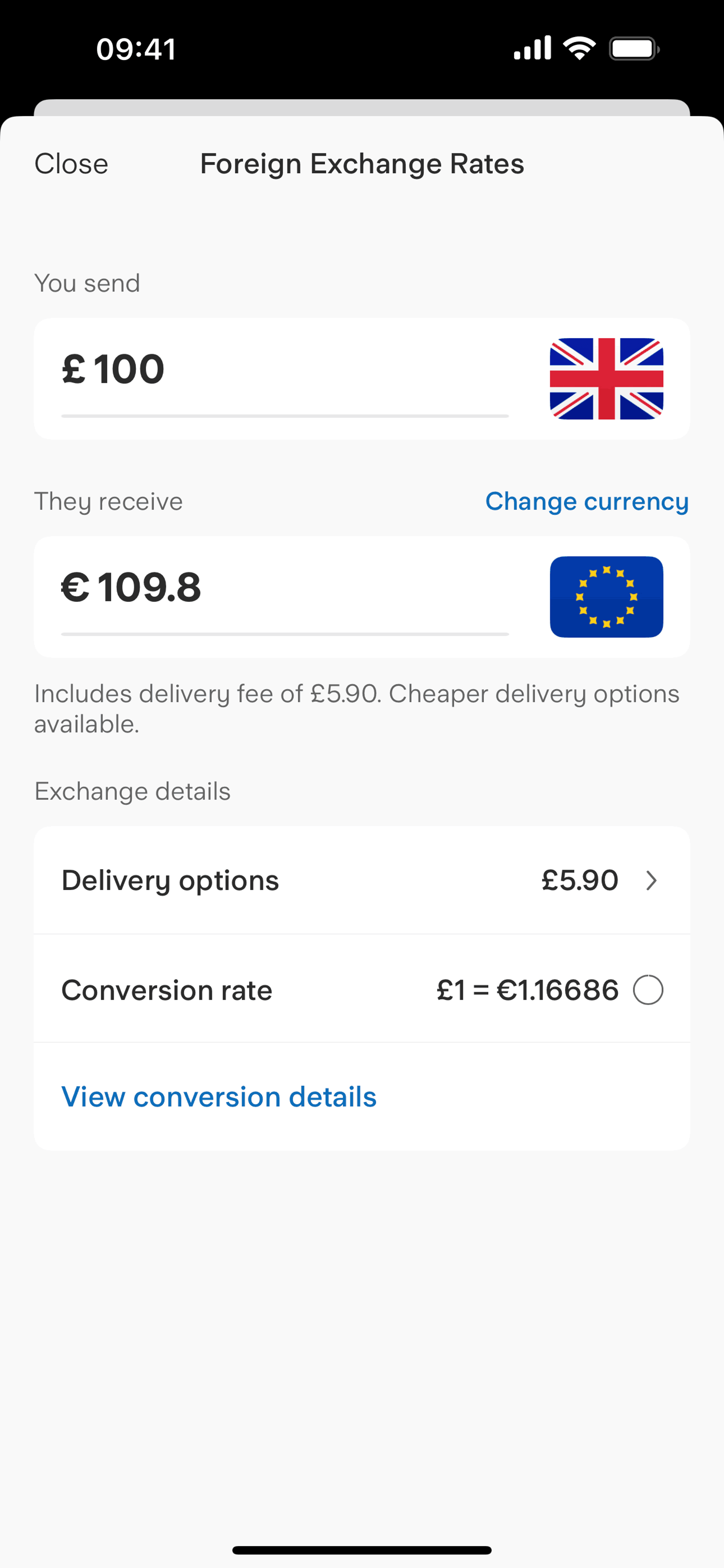 Starling Bank iOS Finance interface screenshot 16