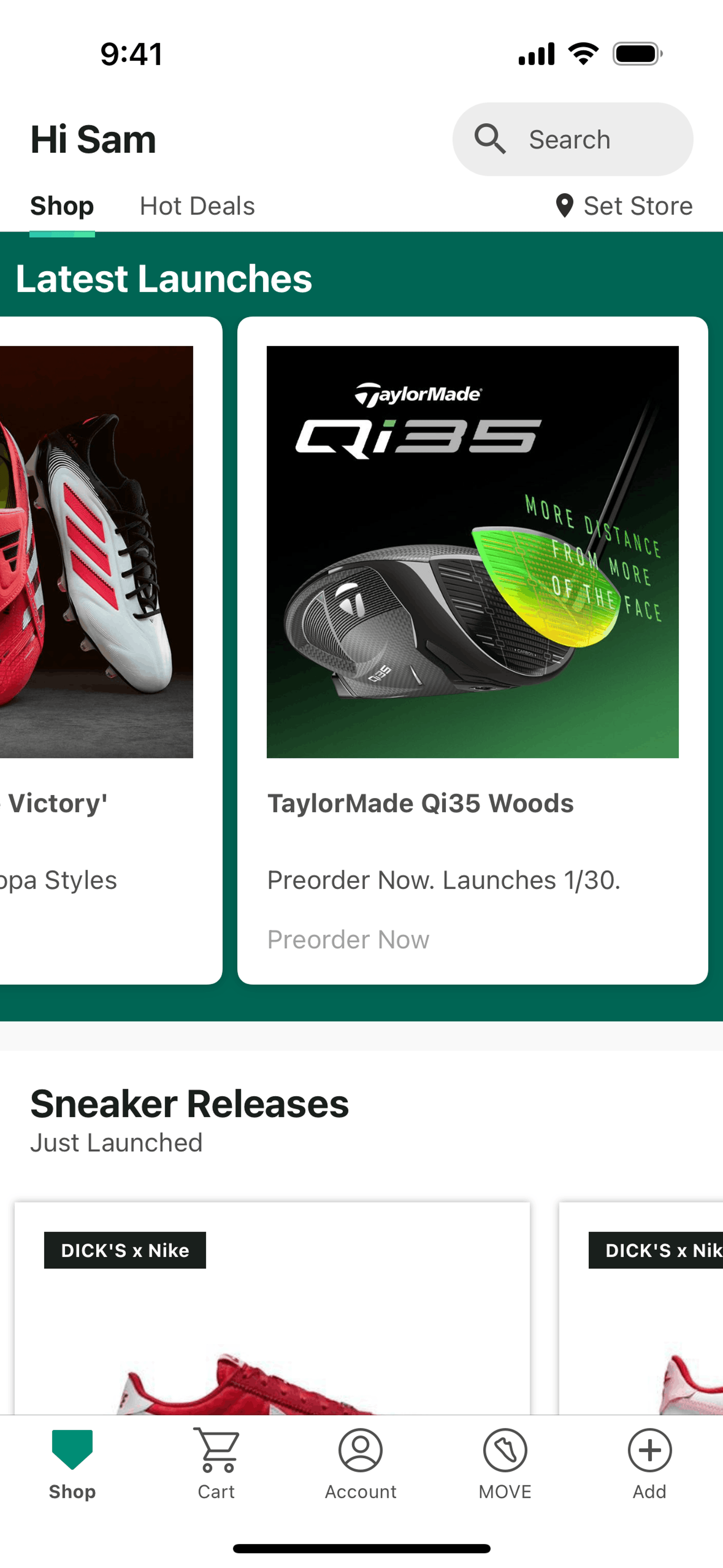 DICK’S Sporting Goods iOS Shopping interface screenshot 19