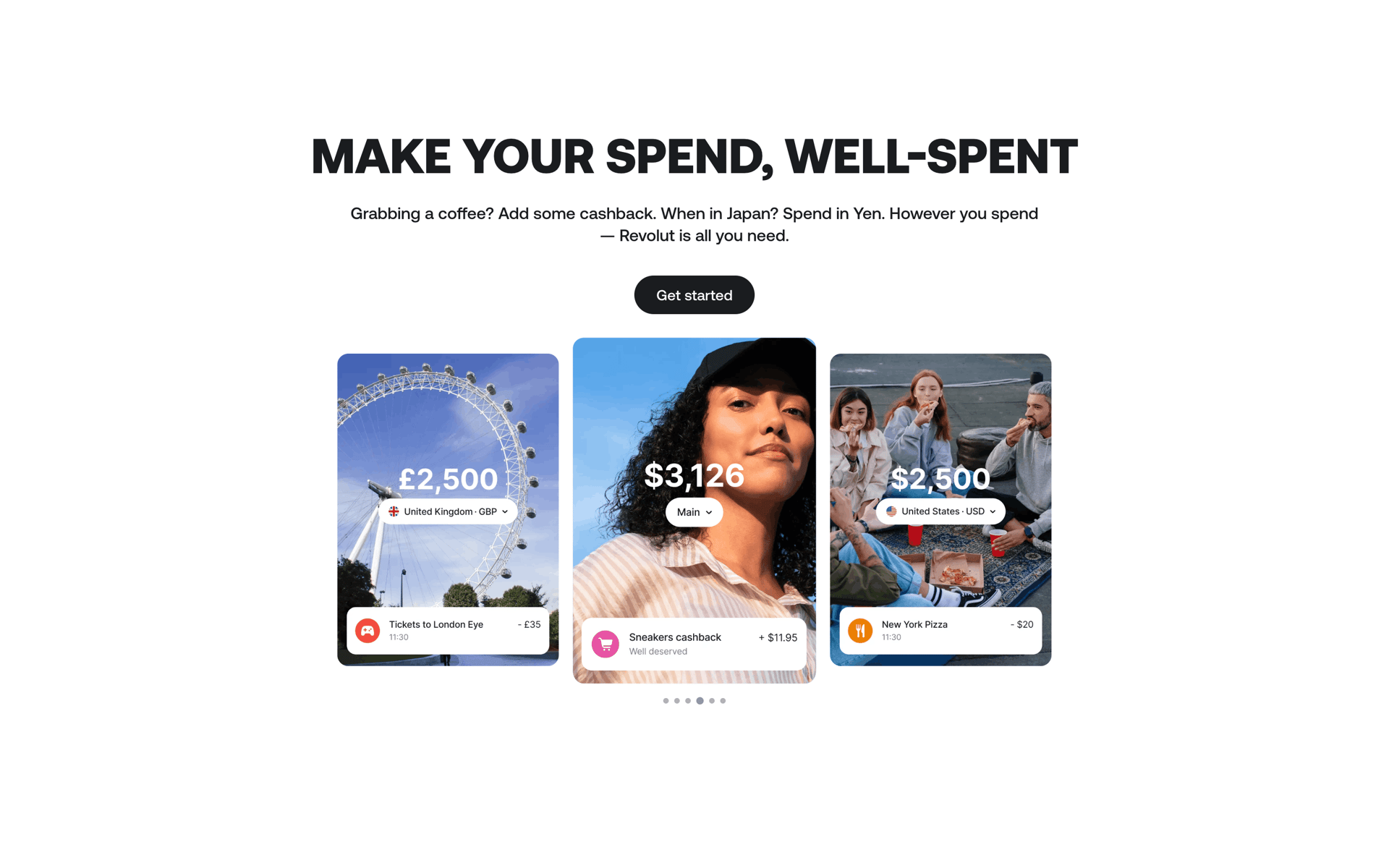 Revolut Web Finance interface screenshot 9