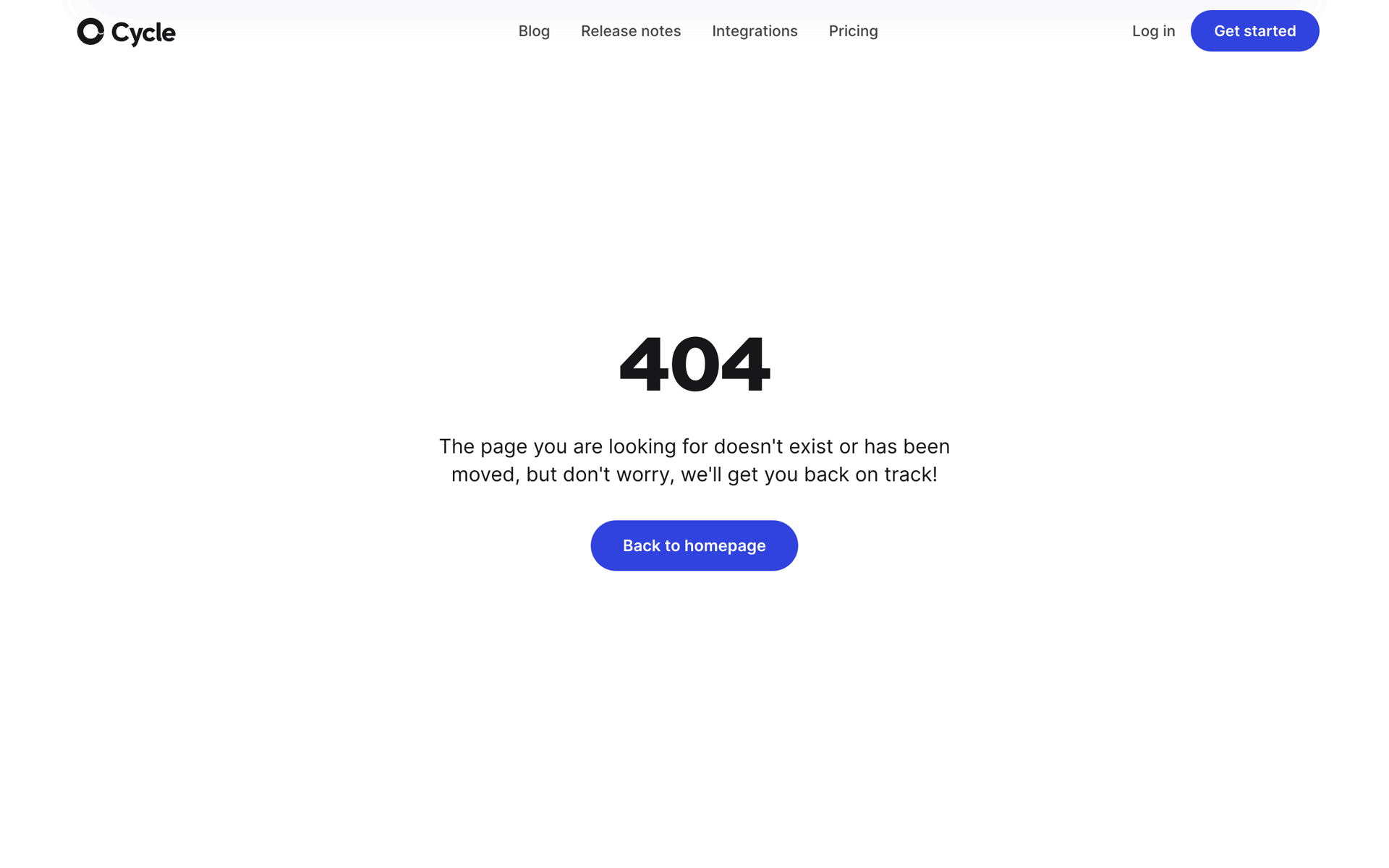 Cycle Web Productivity interface screenshot 3