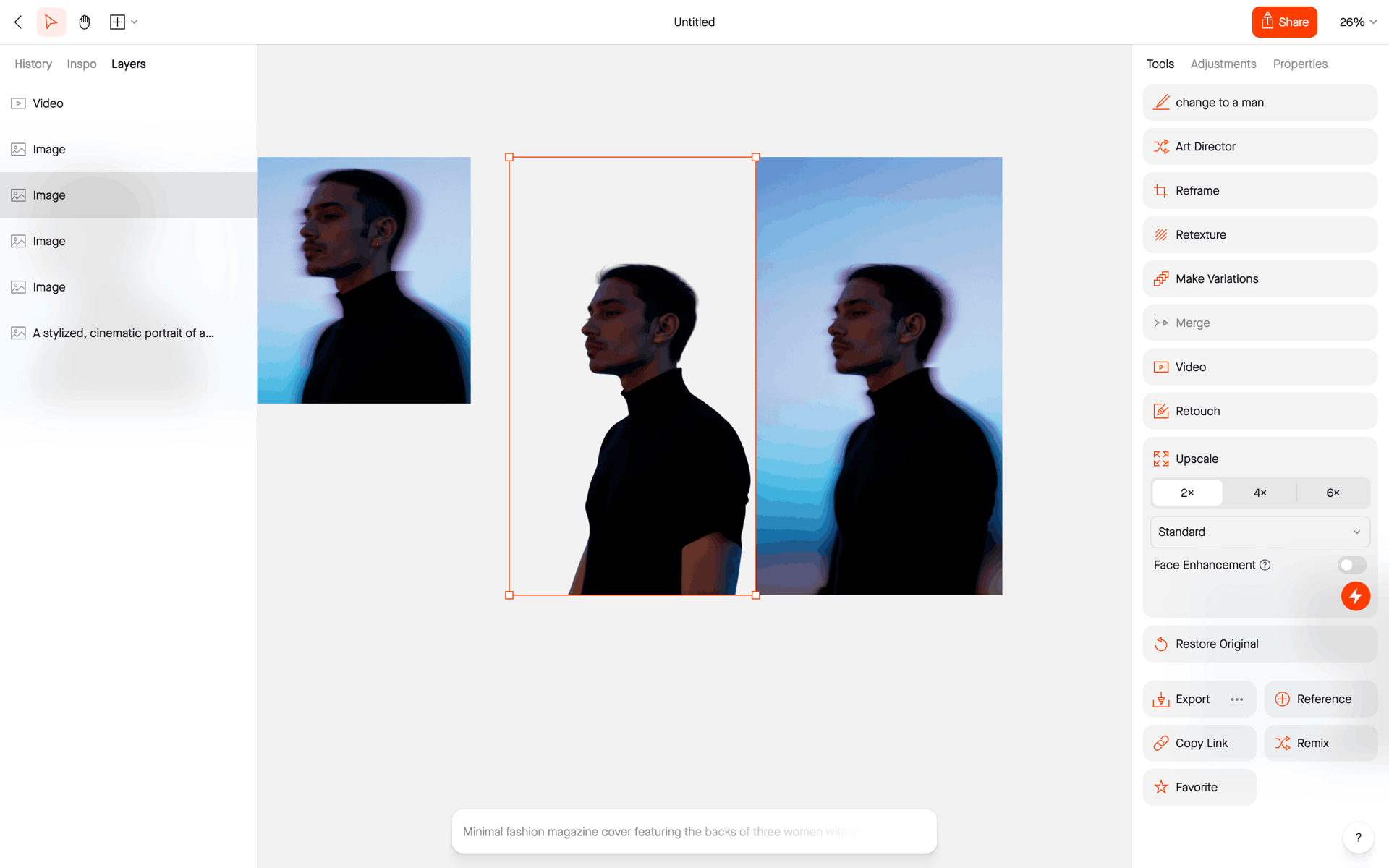 Visual Electric Web AI interface screenshot 4
