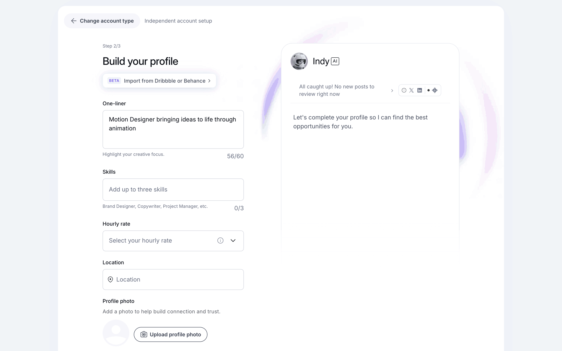 Contra Web Business interface screenshot 5