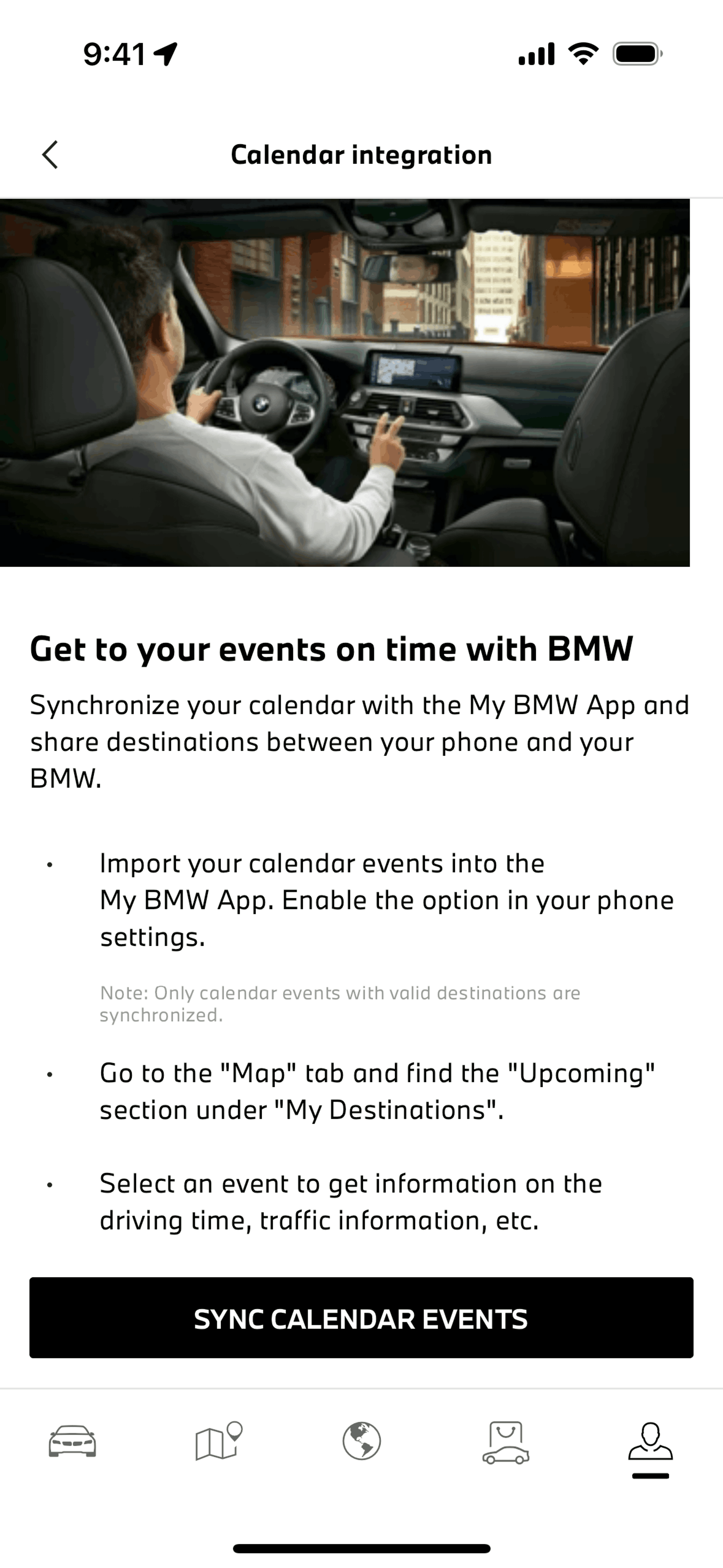 My BMW iOS Travel & Transportation interface screenshot 20