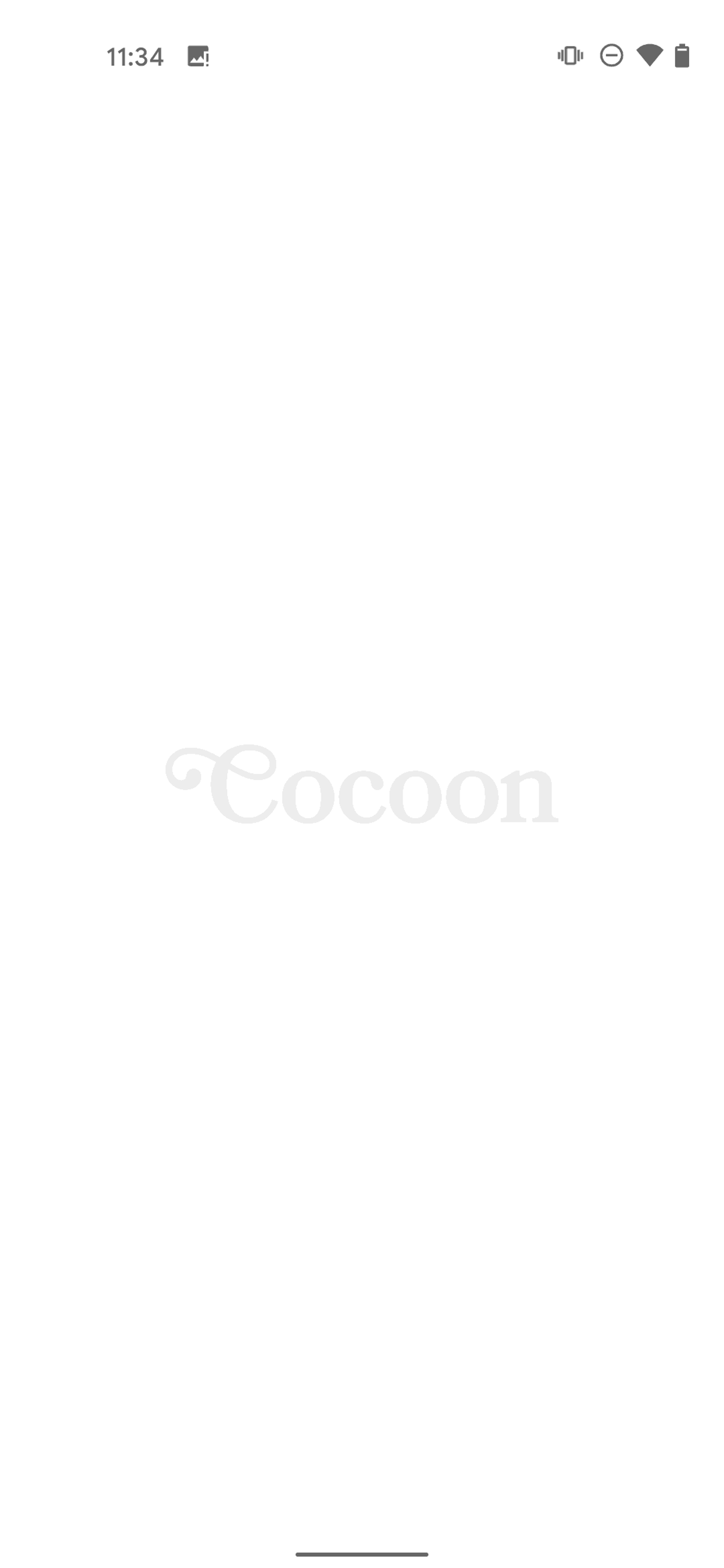 Cocoon Android Social Networking interface screenshot 1