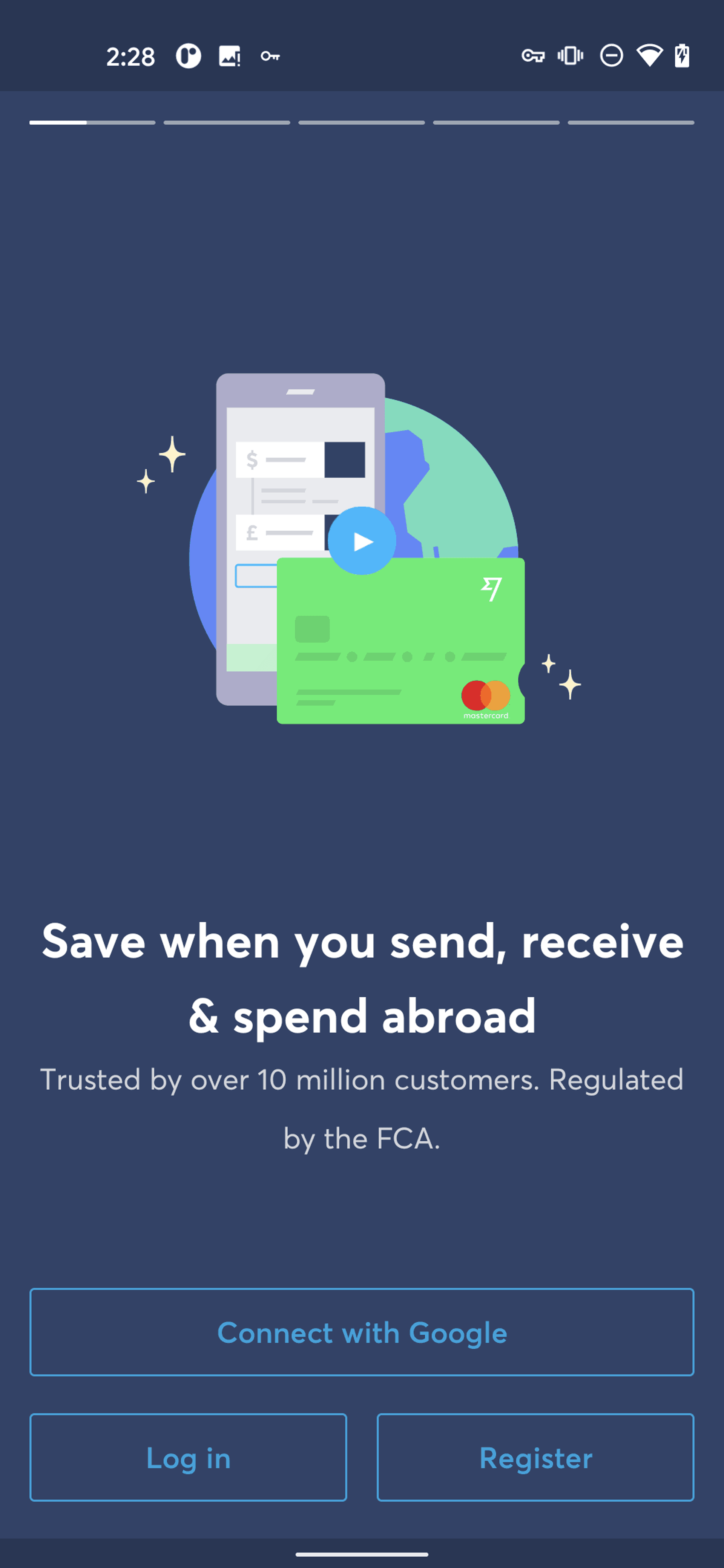 Wise Android Finance interface screenshot 2