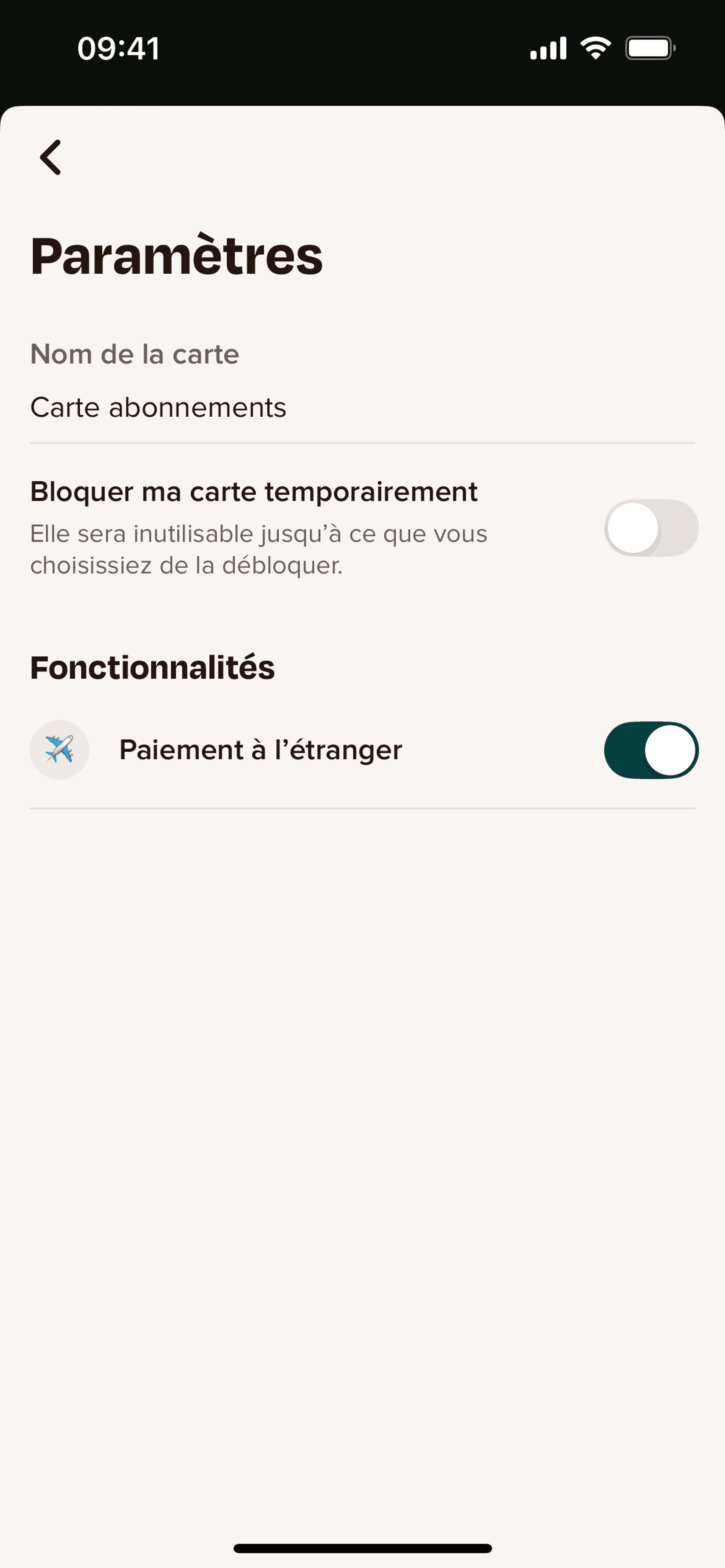 Sumeria iOS Finance interface screenshot 19