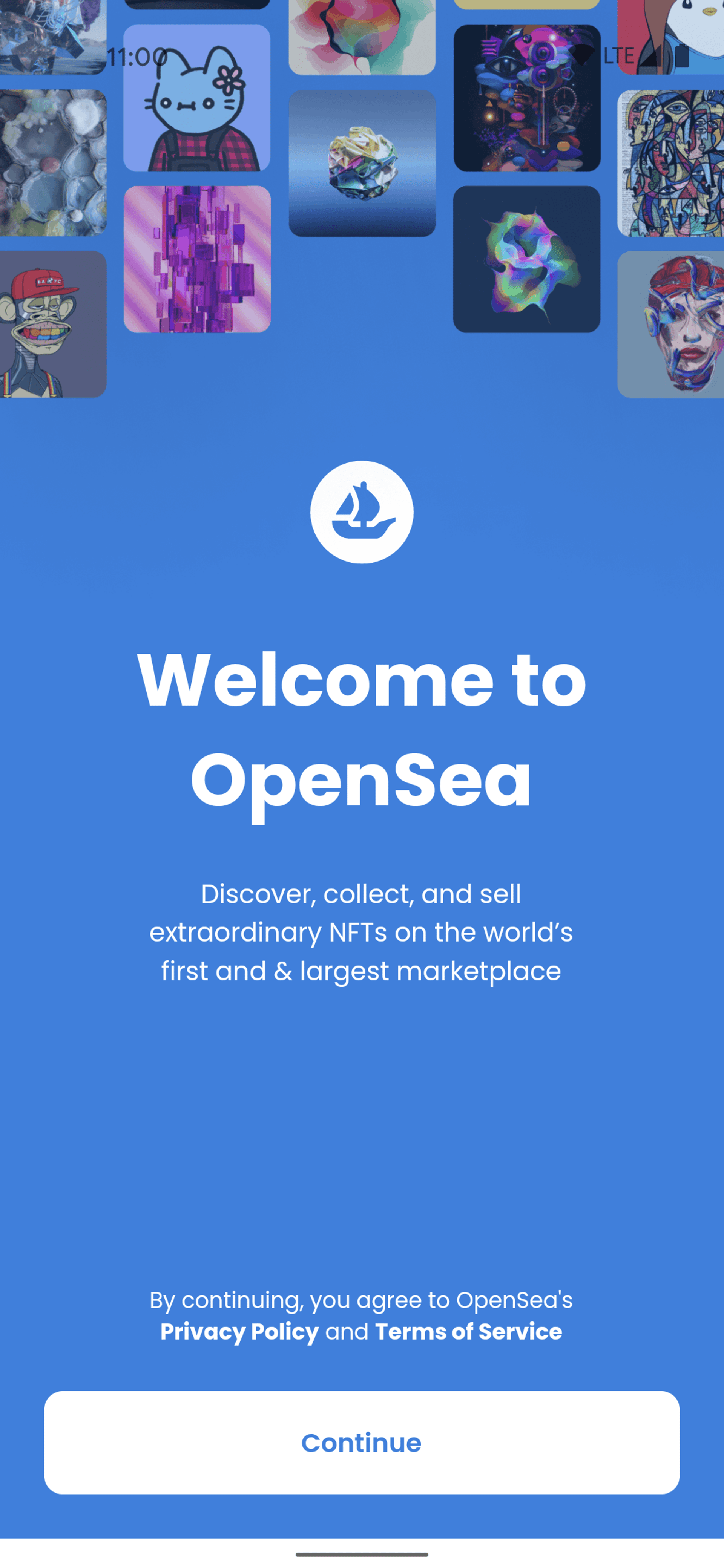 OpenSea Android Graphics & Design interface screenshot 6
