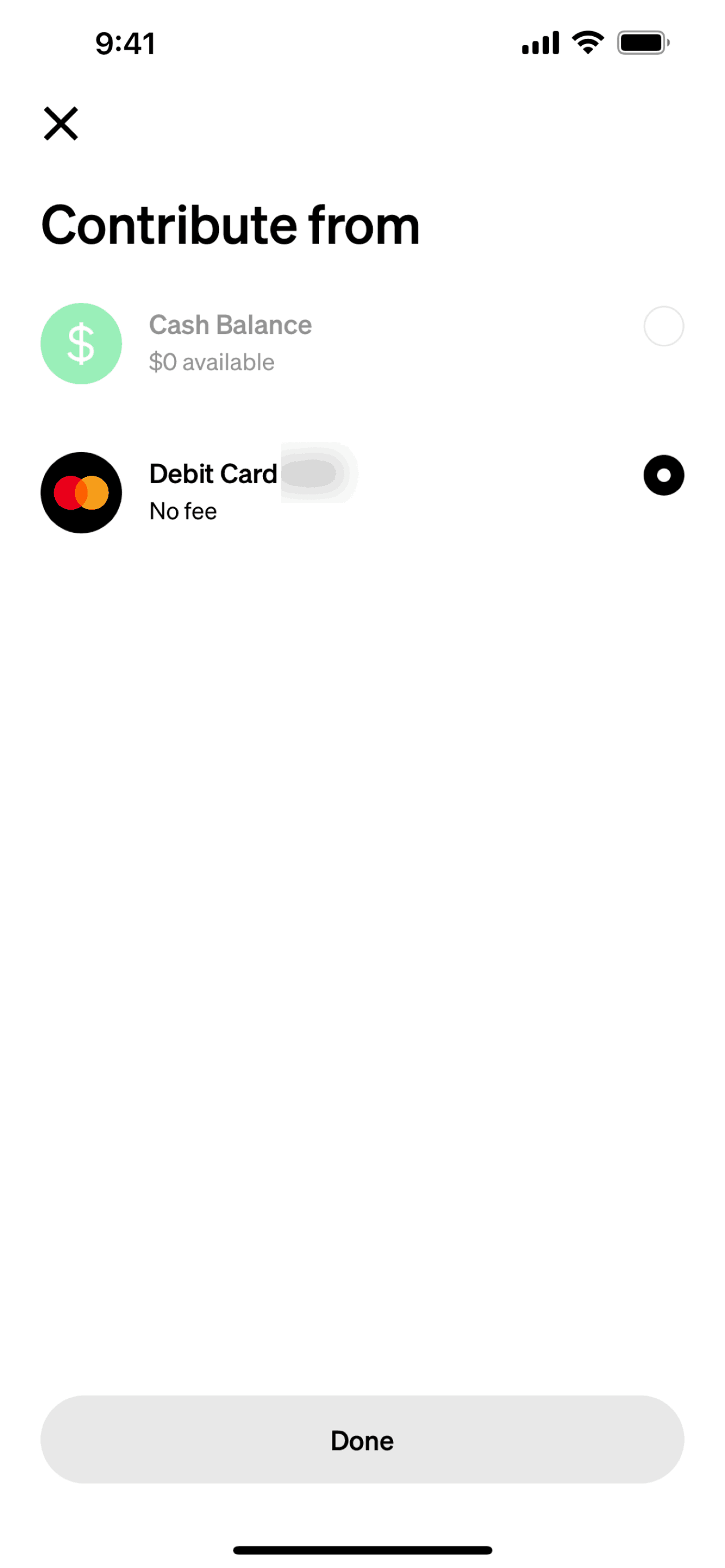 Cash App iOS Finance interface screenshot 22